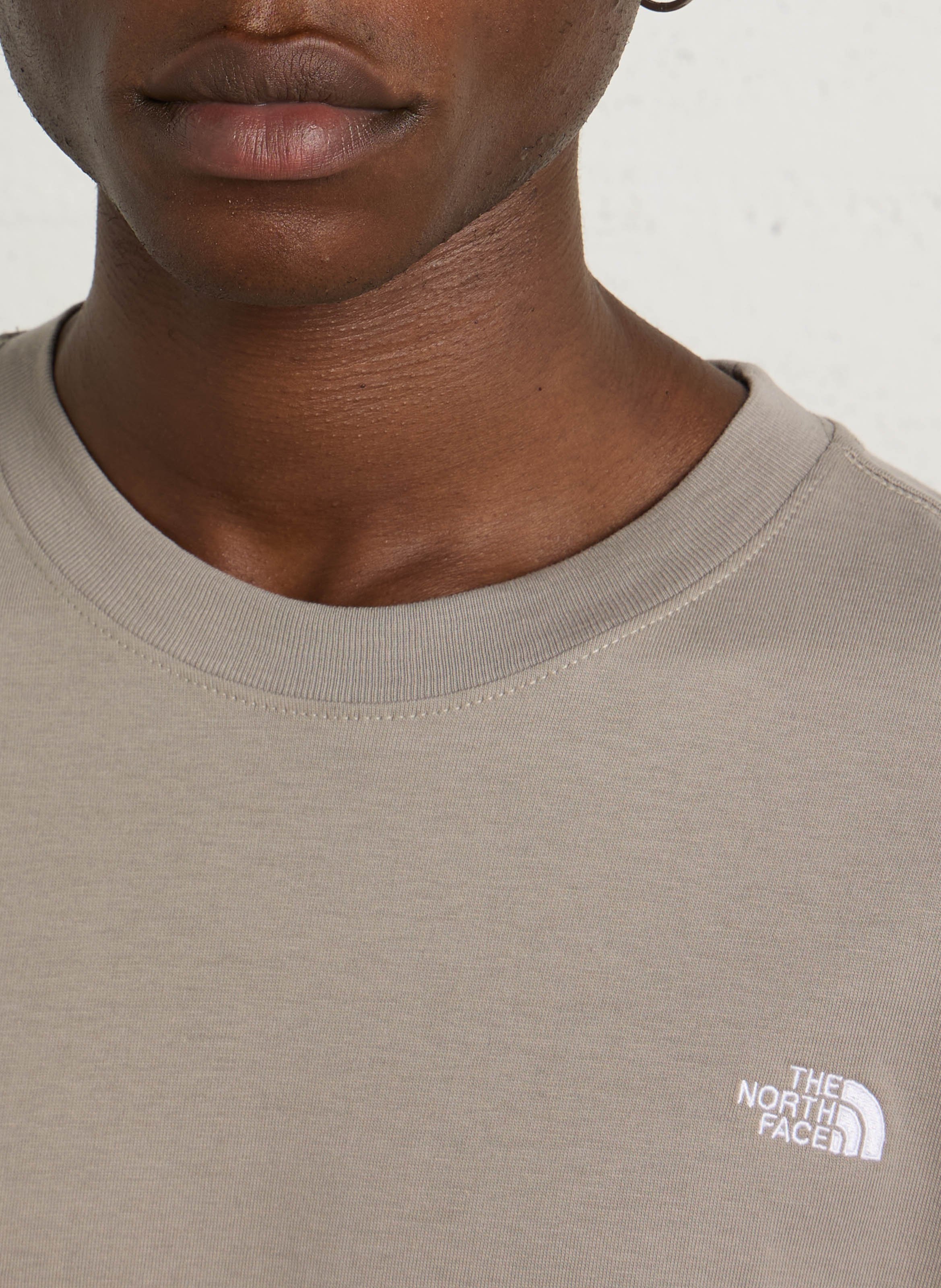 Oversized cotton T-shirt THE NORTH FACE Grey