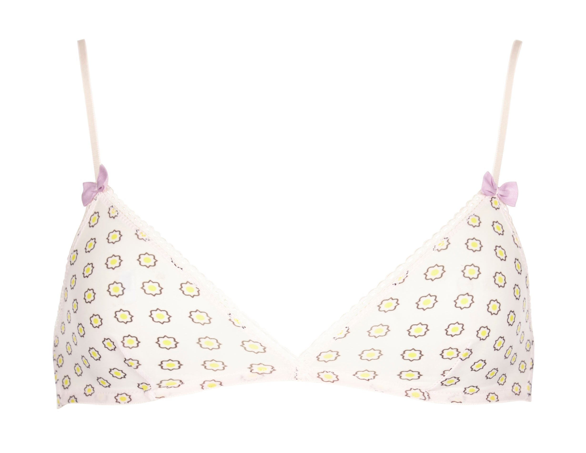 Soutien gorge triangle imprimé  MOMONI Rose