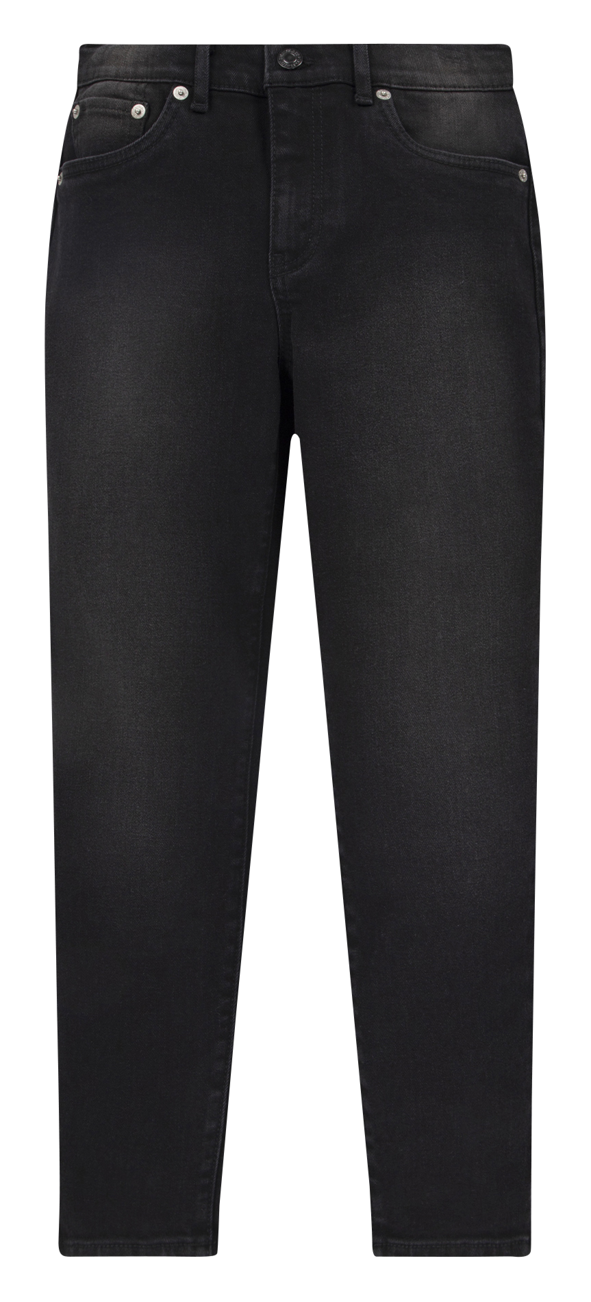 Jean mom en coton mélangé LEVI'S KIDS Noir