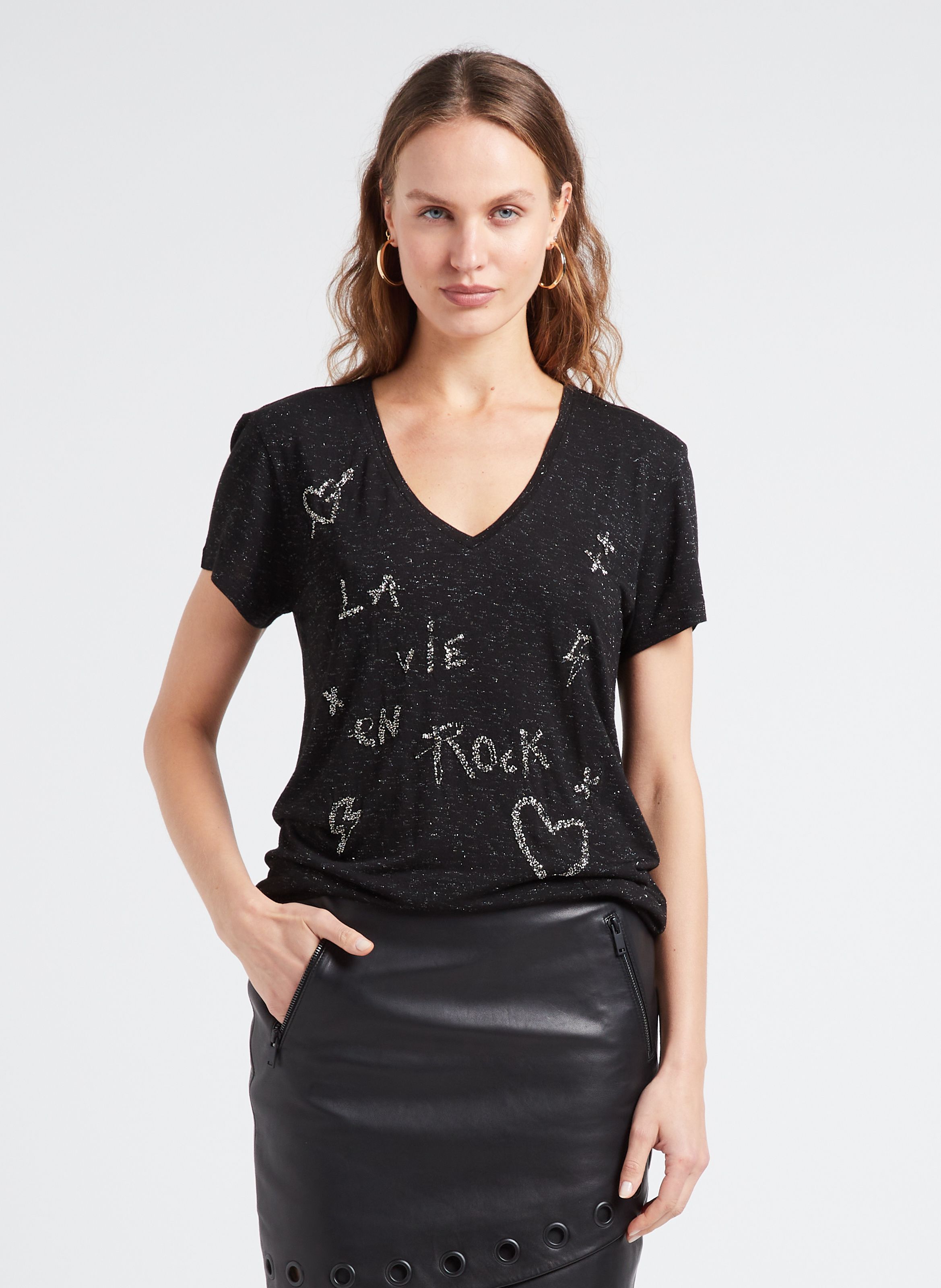 Tee shirt best sale ikks femme soldes