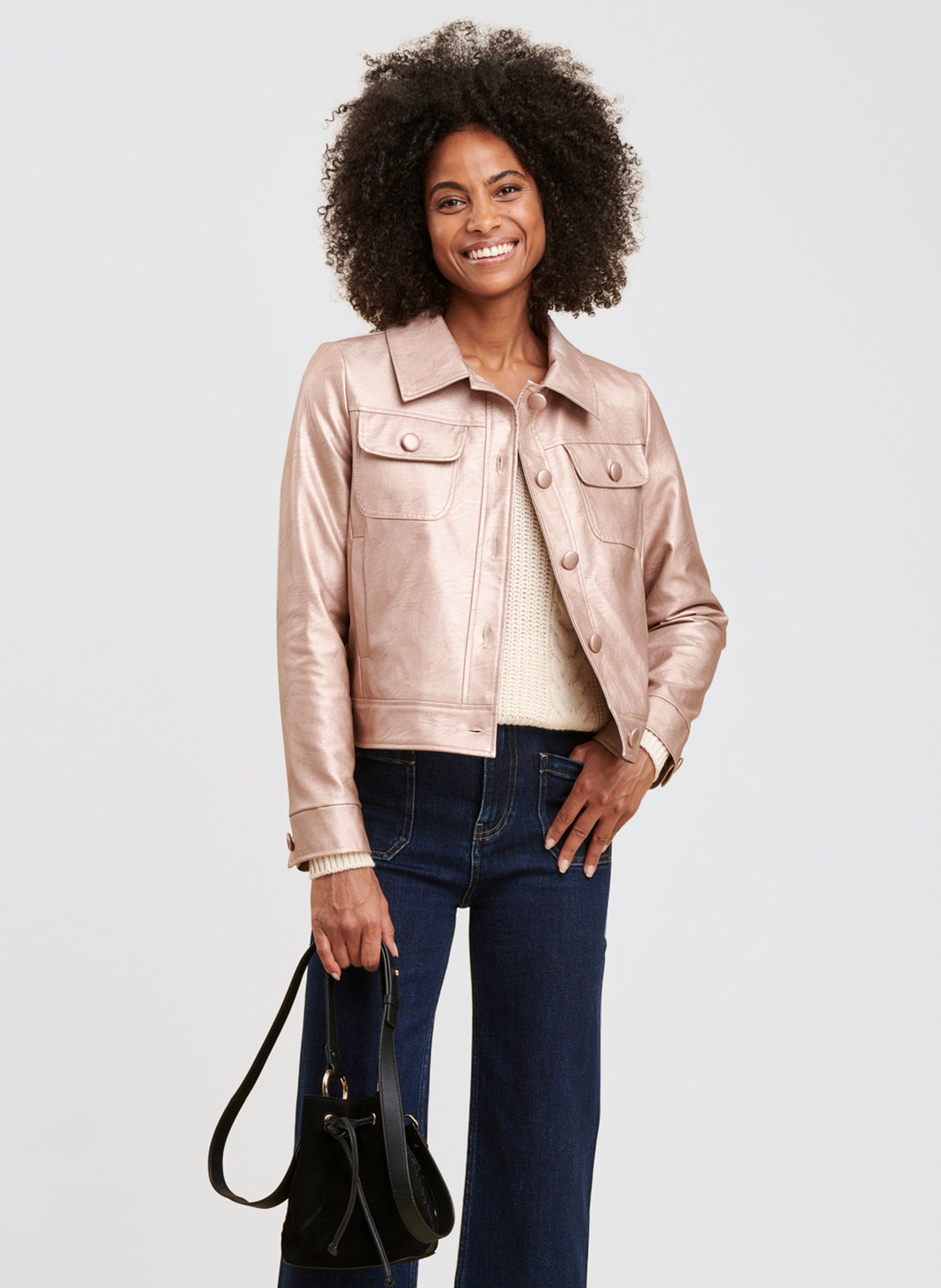 Fitted Short Jacket Rose Irise La Fee Maraboutee Women Place