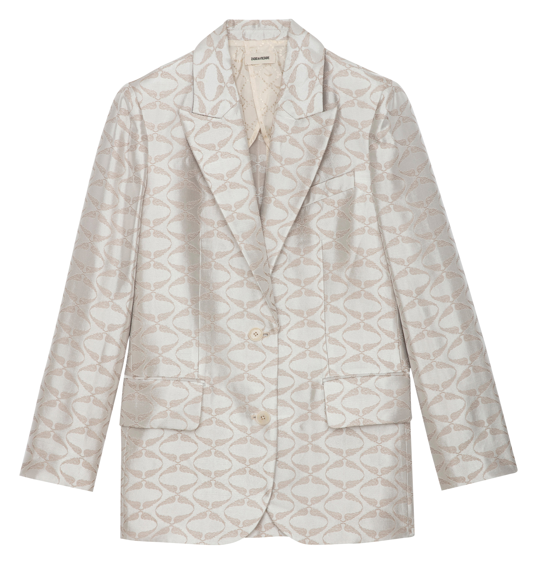Veste de tailleur jacquard ZADIG&VOLTAIRE Multicolore