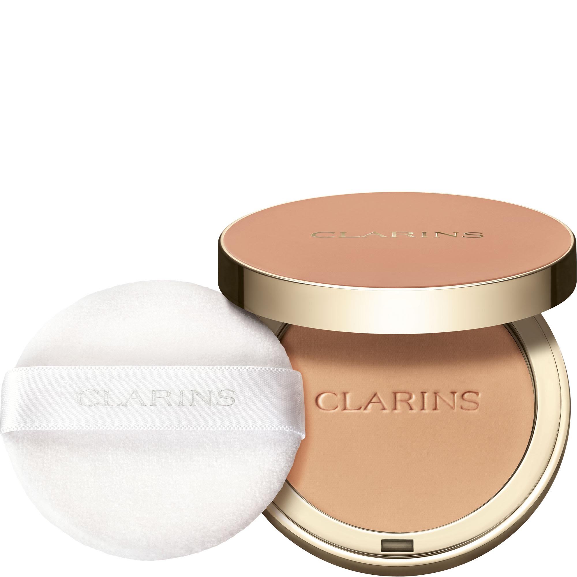 Ever Matte Compact Powder Poudre compacte matifiante infusée au lait de pêcher CLARINS 04 - meduim