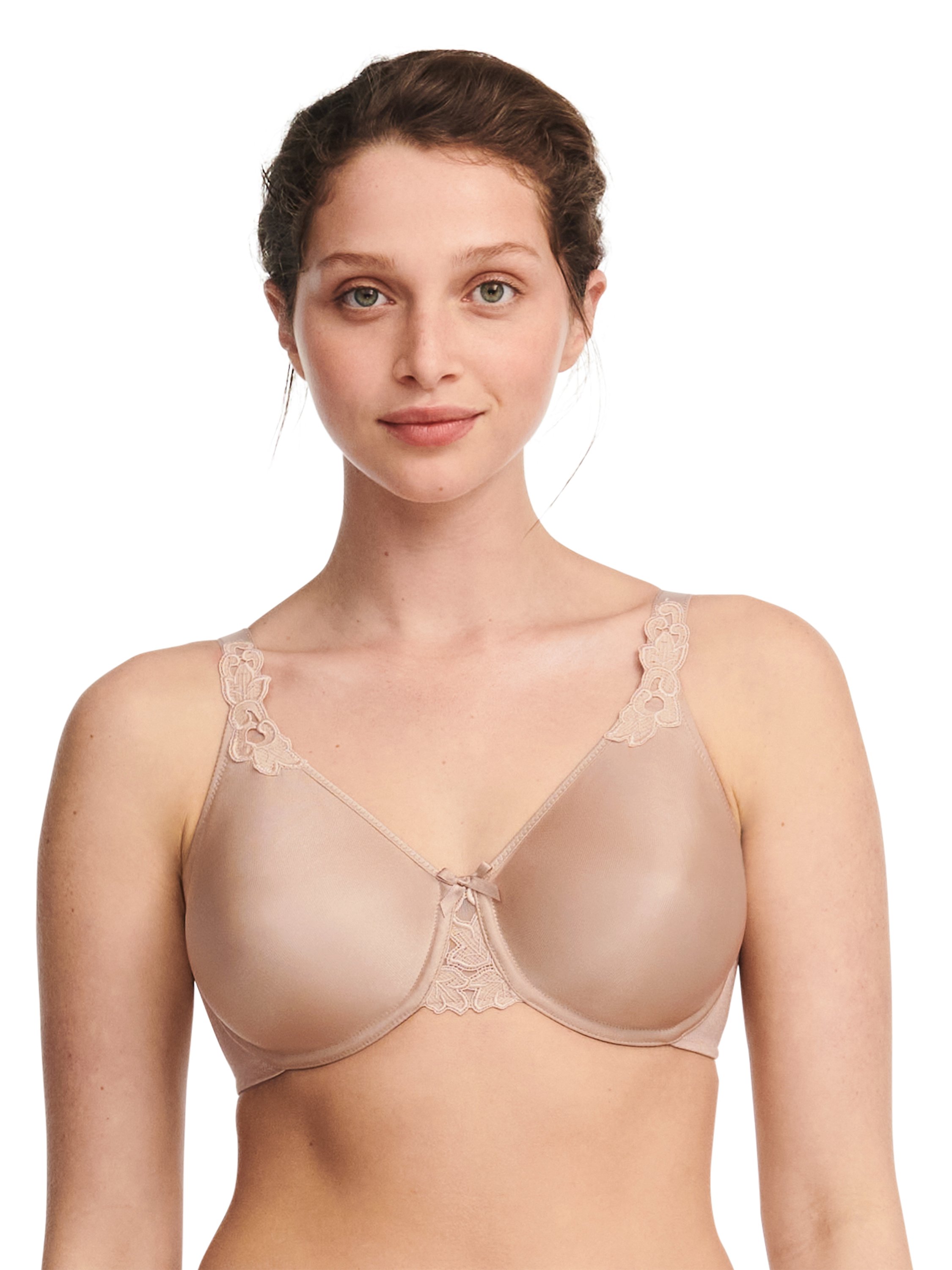 Moulded full-cup bra CHANTELLE Beige