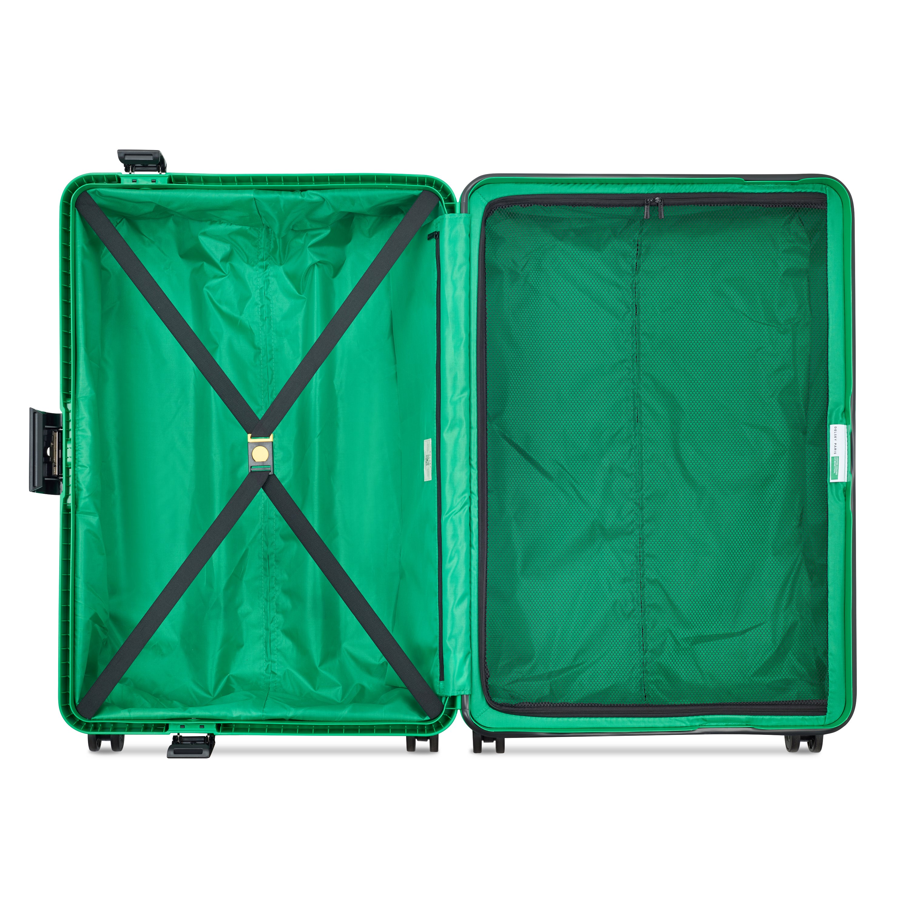Rigid hold suitcase DELSEY PARIS Green