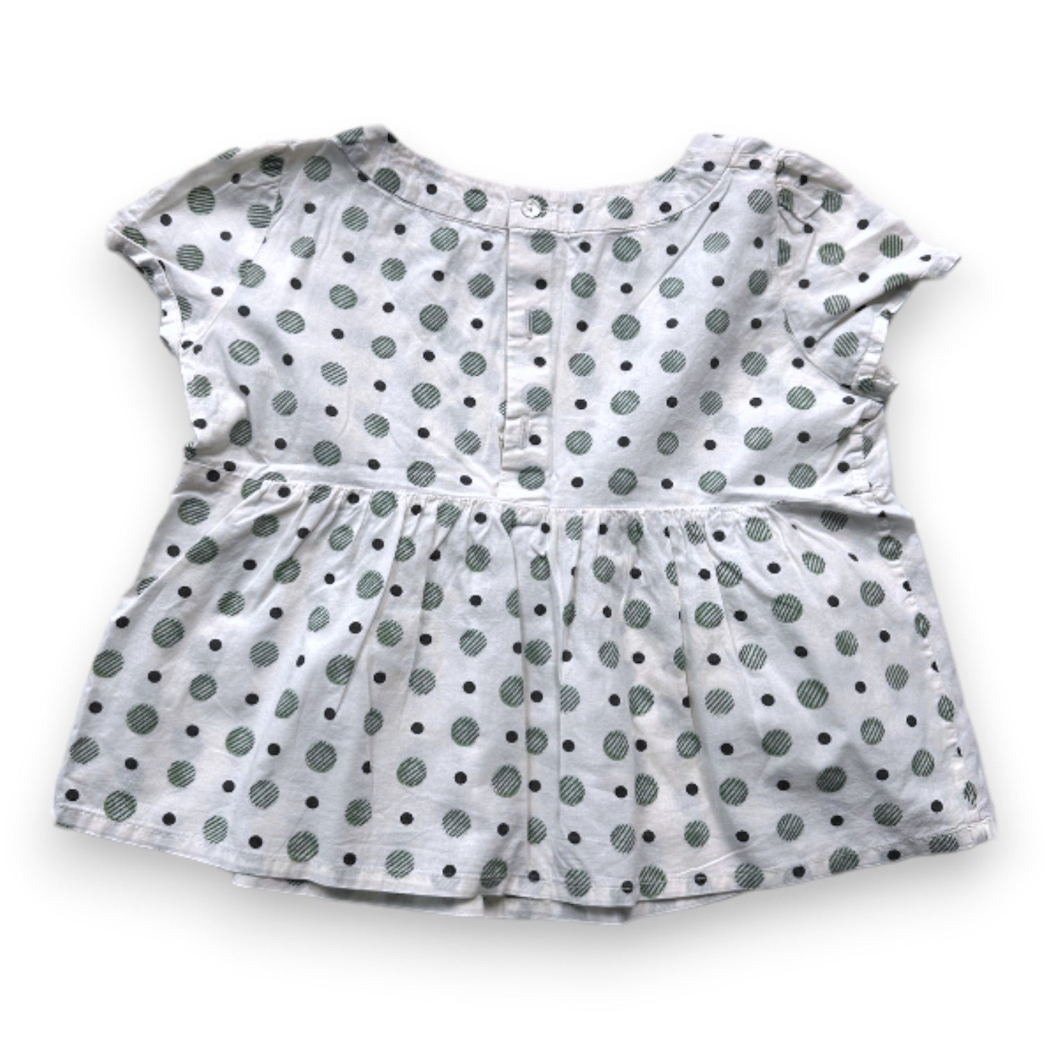 White child's blouse - 3 years old BONPOINT - Seconde Main White