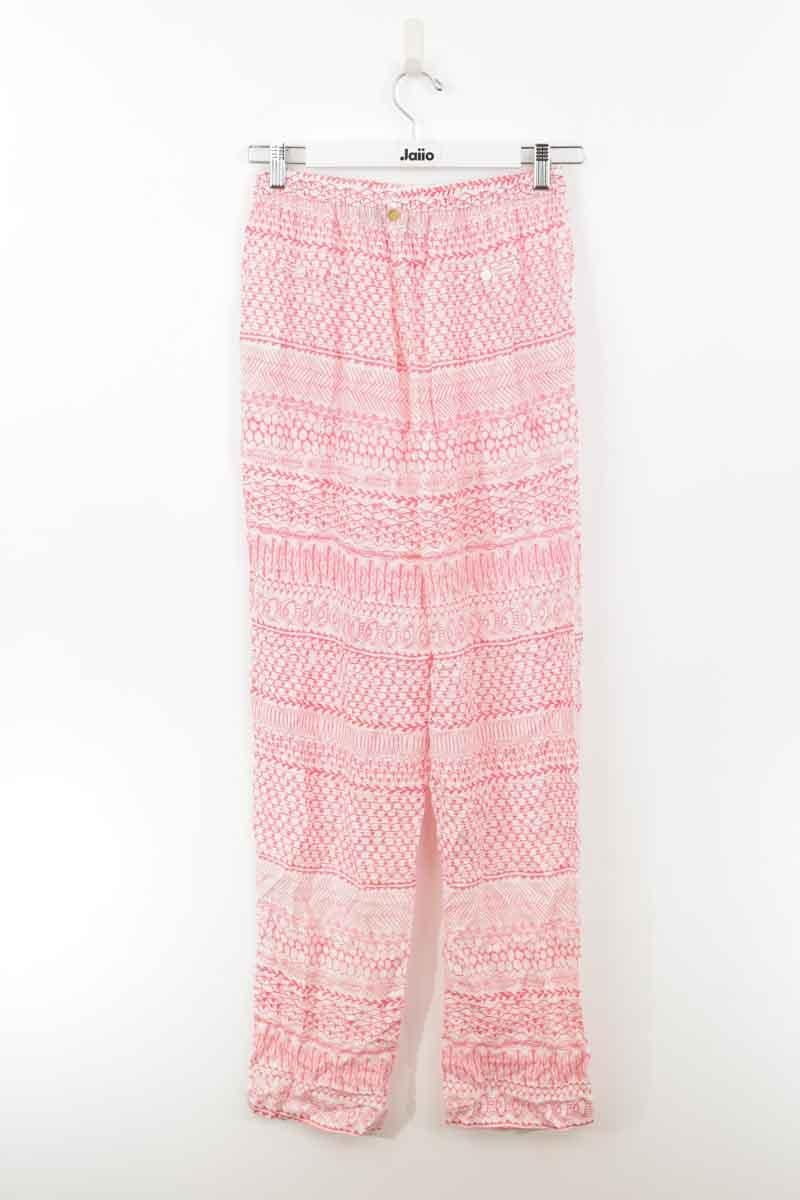 Red wide-leg pants ANTIK BATIK - Seconde Main Red