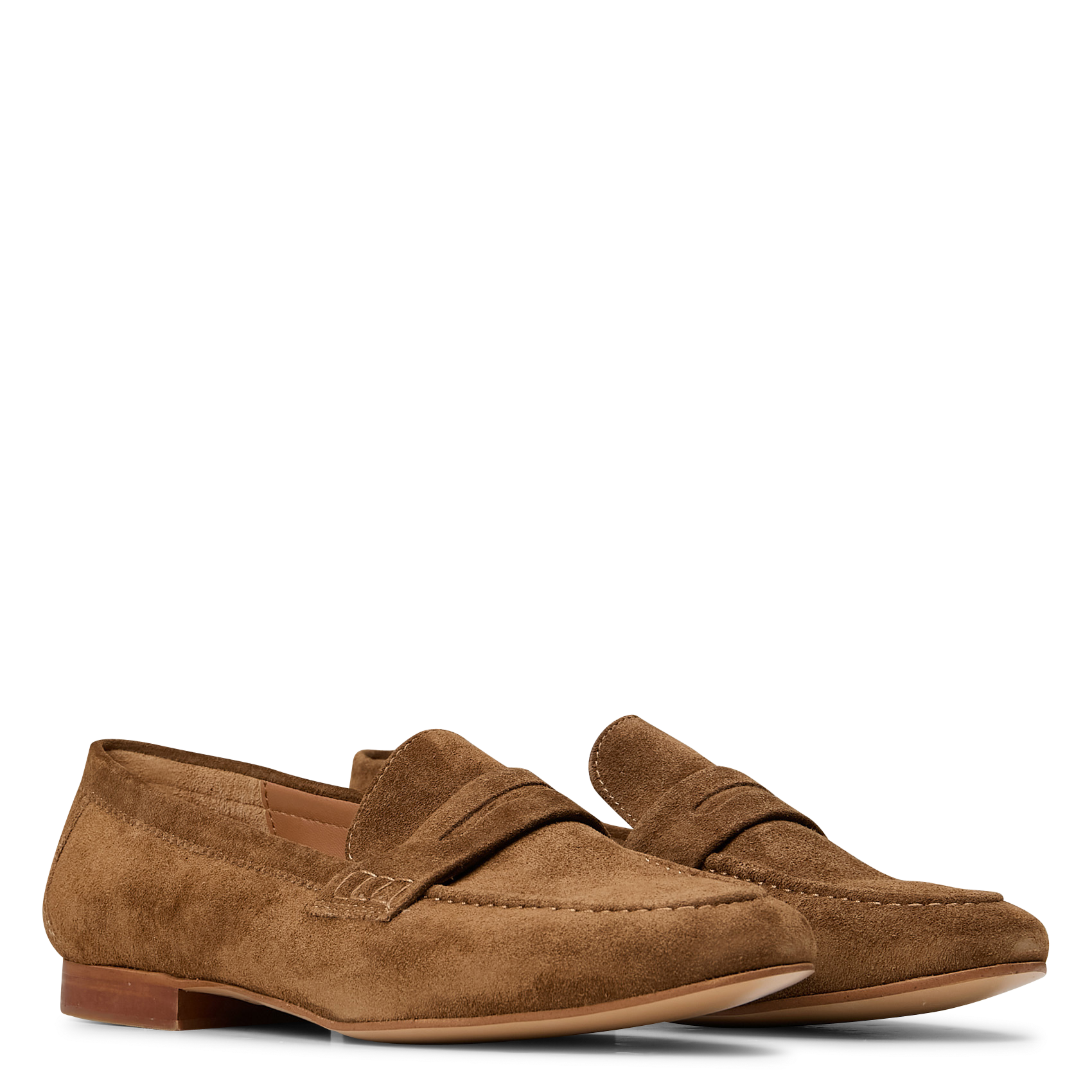 Mocassins en cuir velours MELLOW YELLOW Marron