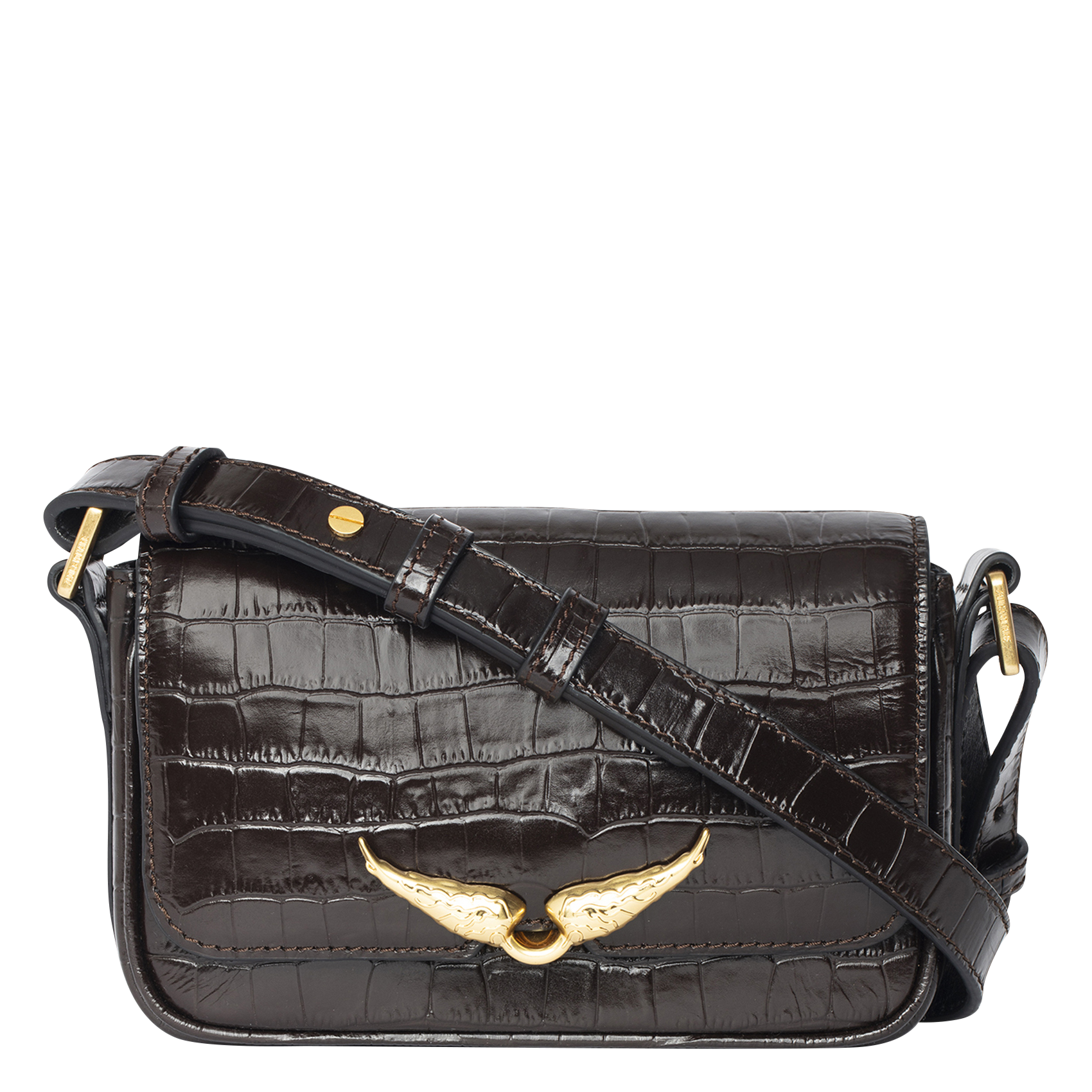 Dori leather shoulder bag ZADIG&VOLTAIRE Brown