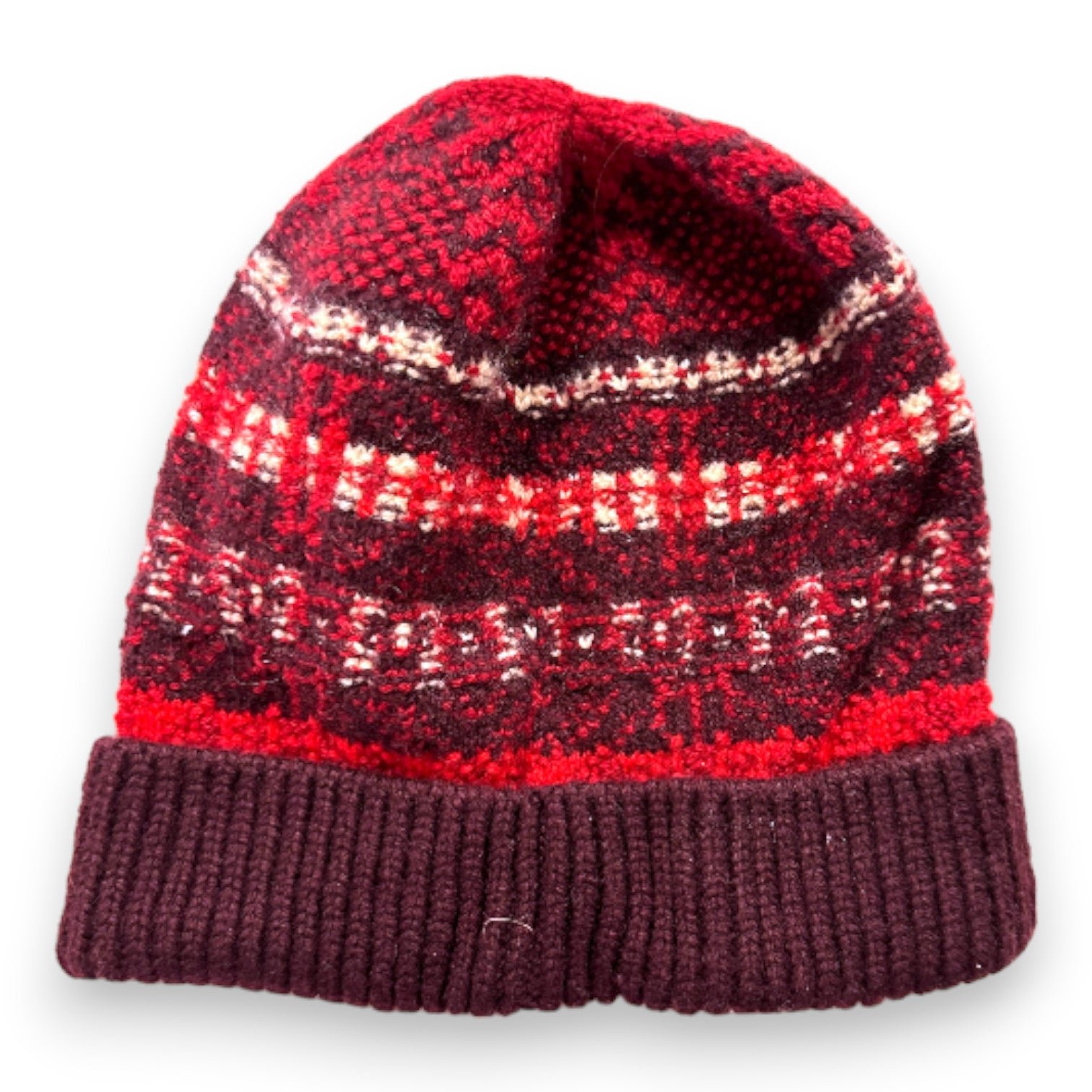 Red Child's Beanie - 3 years LORO PIANA - Seconde Main Red