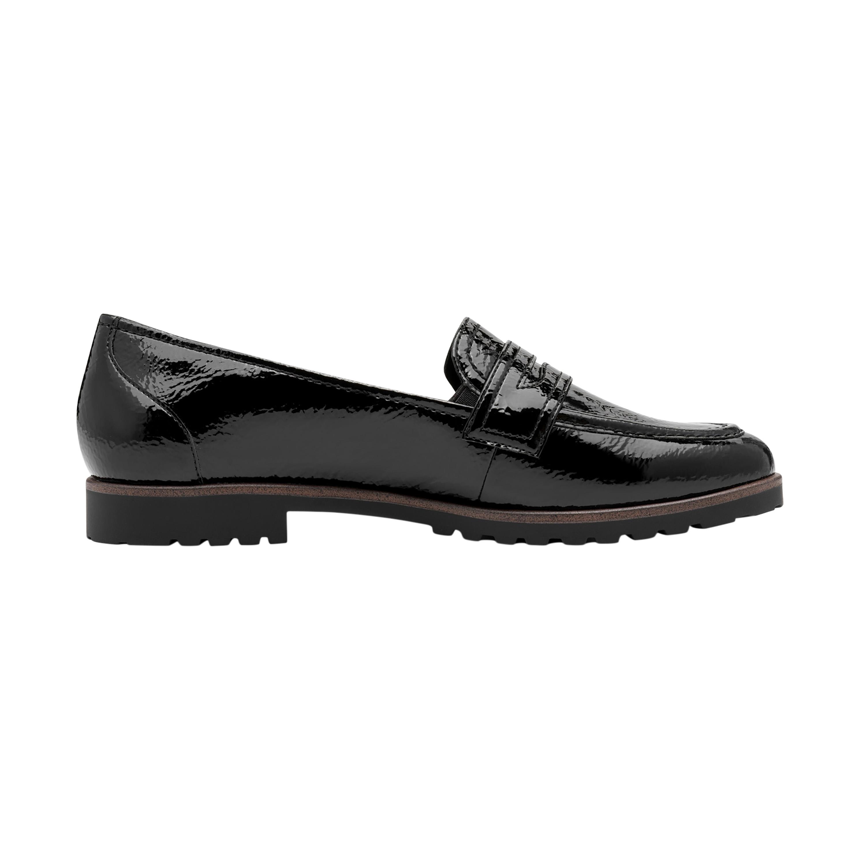 Slip-on moccasin TAMARIS Black