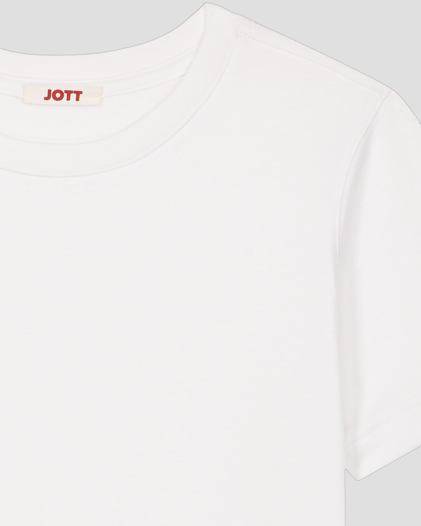 Round neck children's T-shirt pio JOTT White