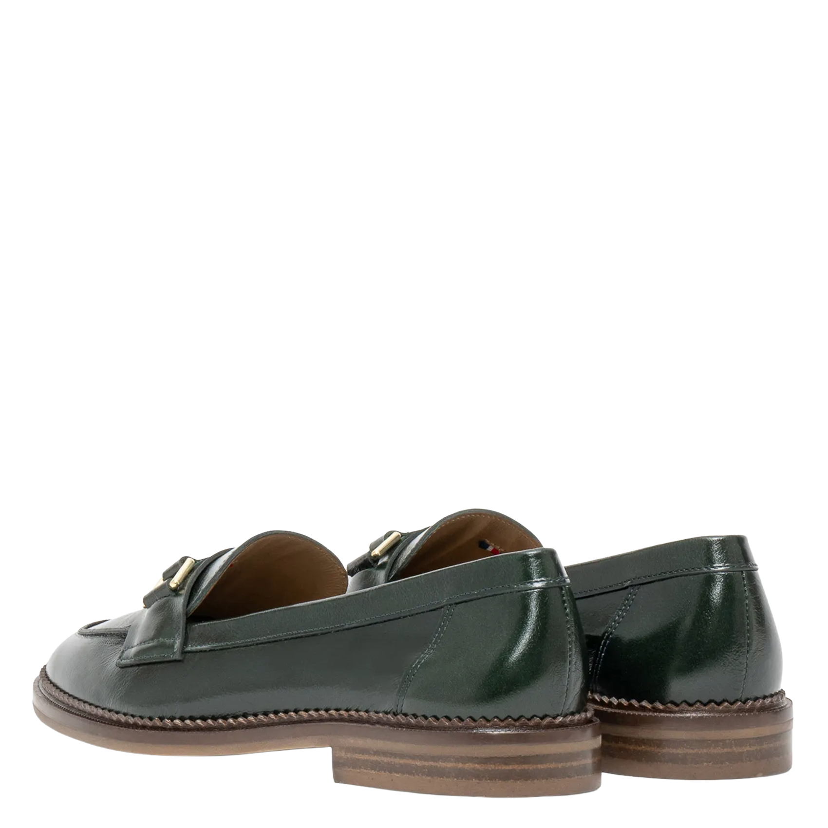 Mocassins en cuir BOCAGE Vert