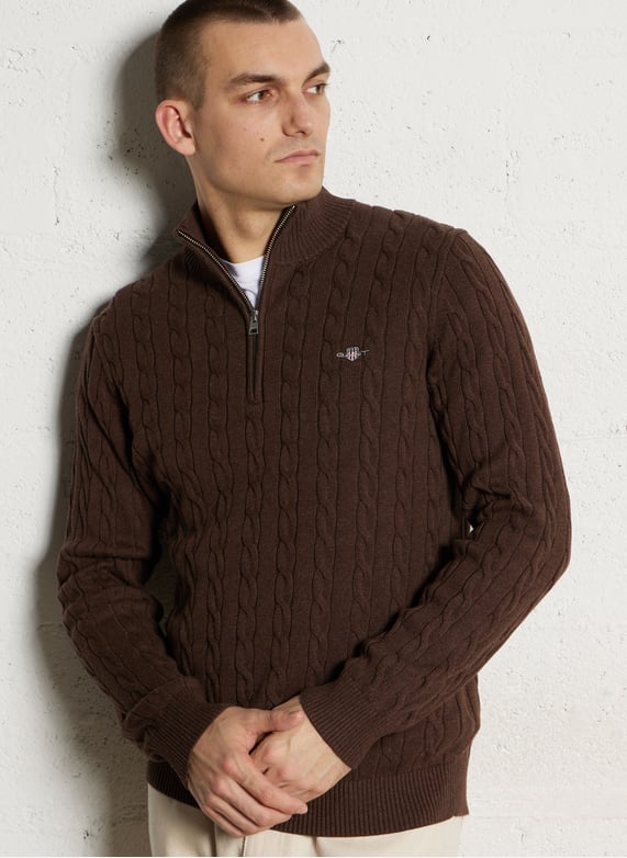 Maglione da uomo con cerniera spessa e colletto alla coreana, caldo cardigan da lavoro slim fit maglione lavorato a maglia, Blu, M Maglione da uomo con cerniera spessa e colletto alla coreana, caldo cardigan da lavoro slim fit maglione lavorato a maglia, Blu, M