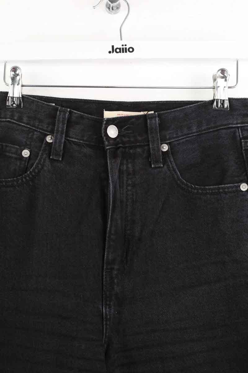 Straight cotton-blend pants LEVI'S - Seconde main Black