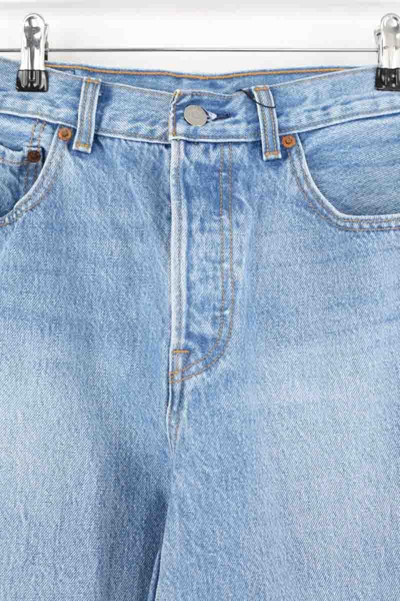 Straight cotton-blend pants LEVI'S - Seconde main Blue