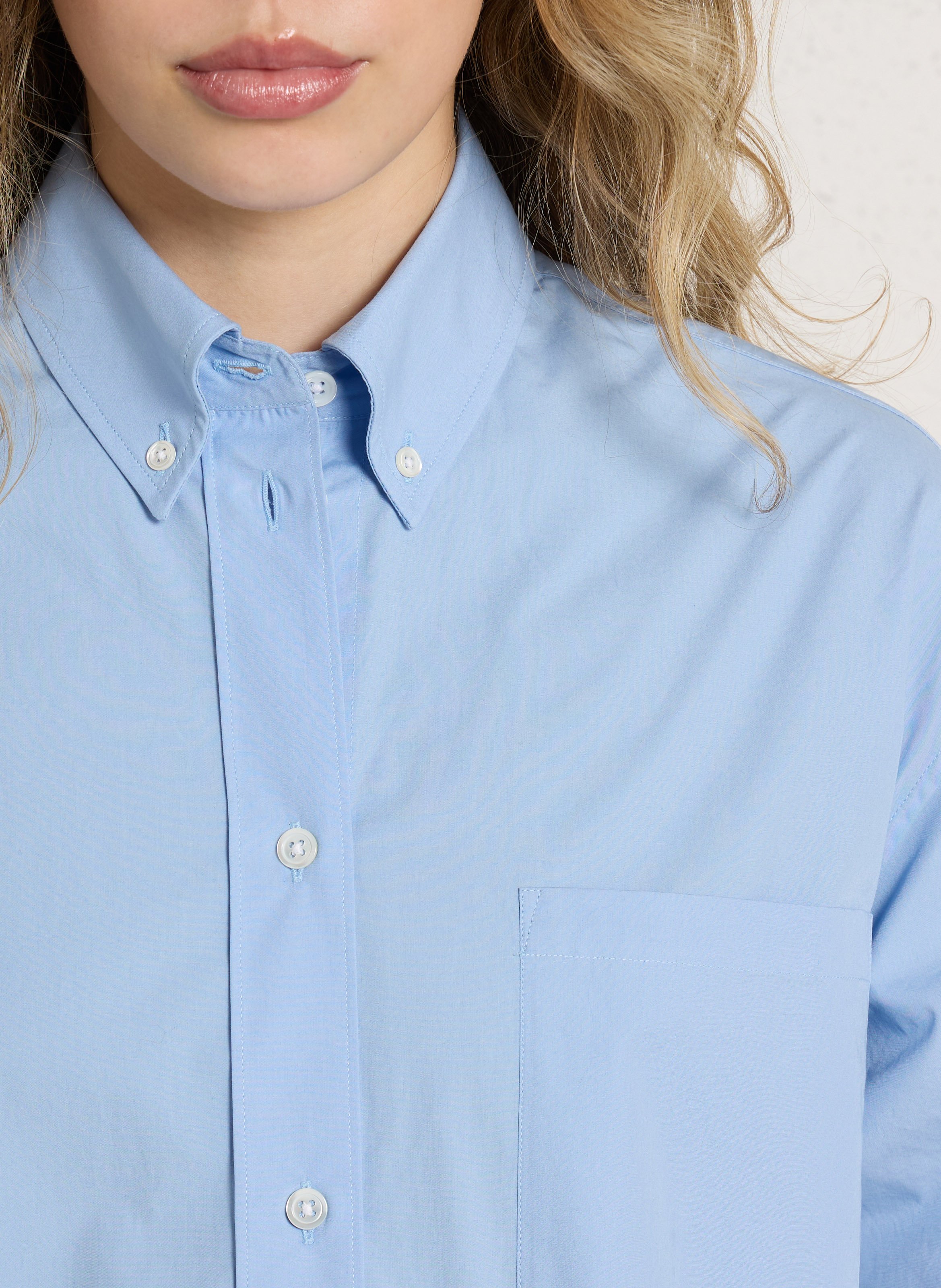 Classic Cotton Shirt LAURENCE BRAS Blue