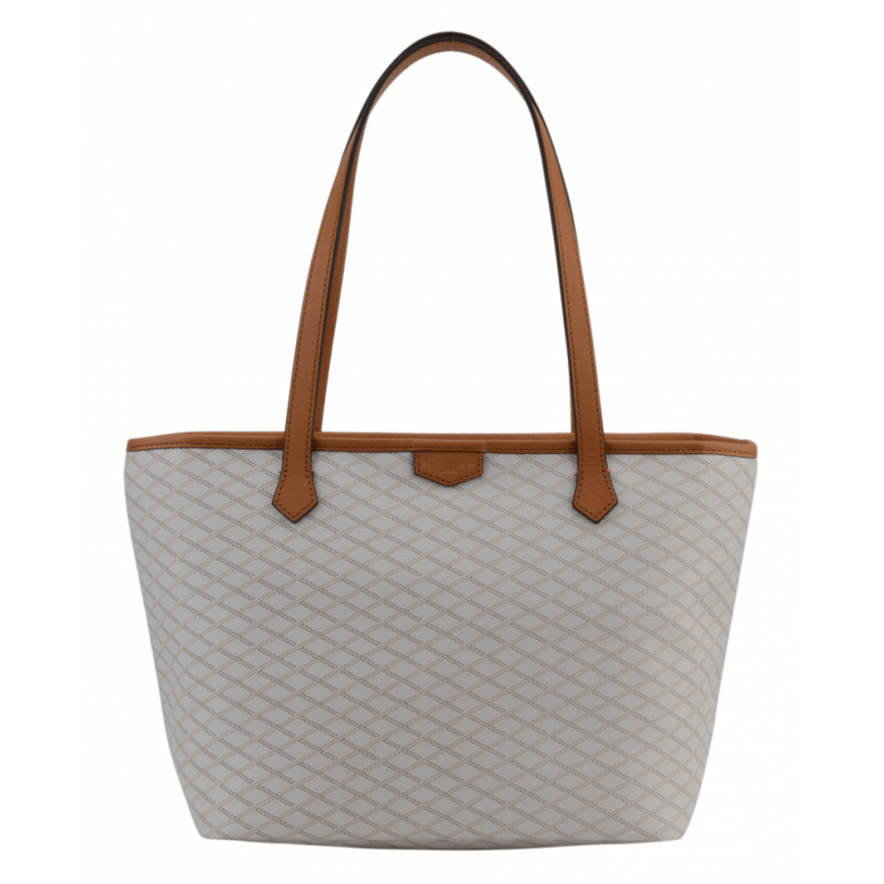 Leather bag POURCHET White