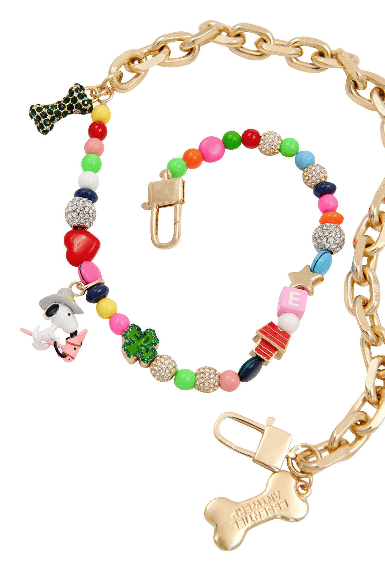 Collar con colgantes ESSENTIEL ANTWERP Multicolor