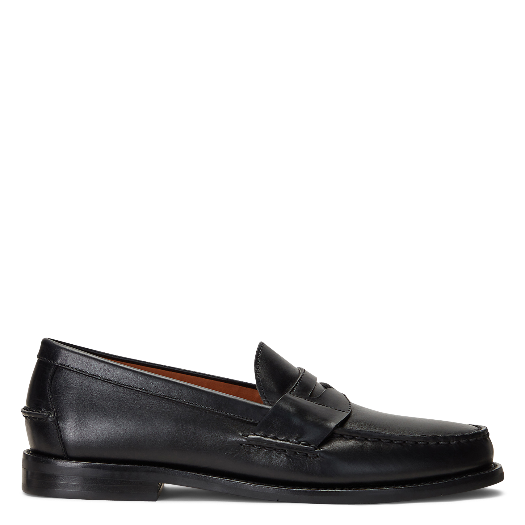 Leren mocassins POLO RALPH LAUREN Zwart