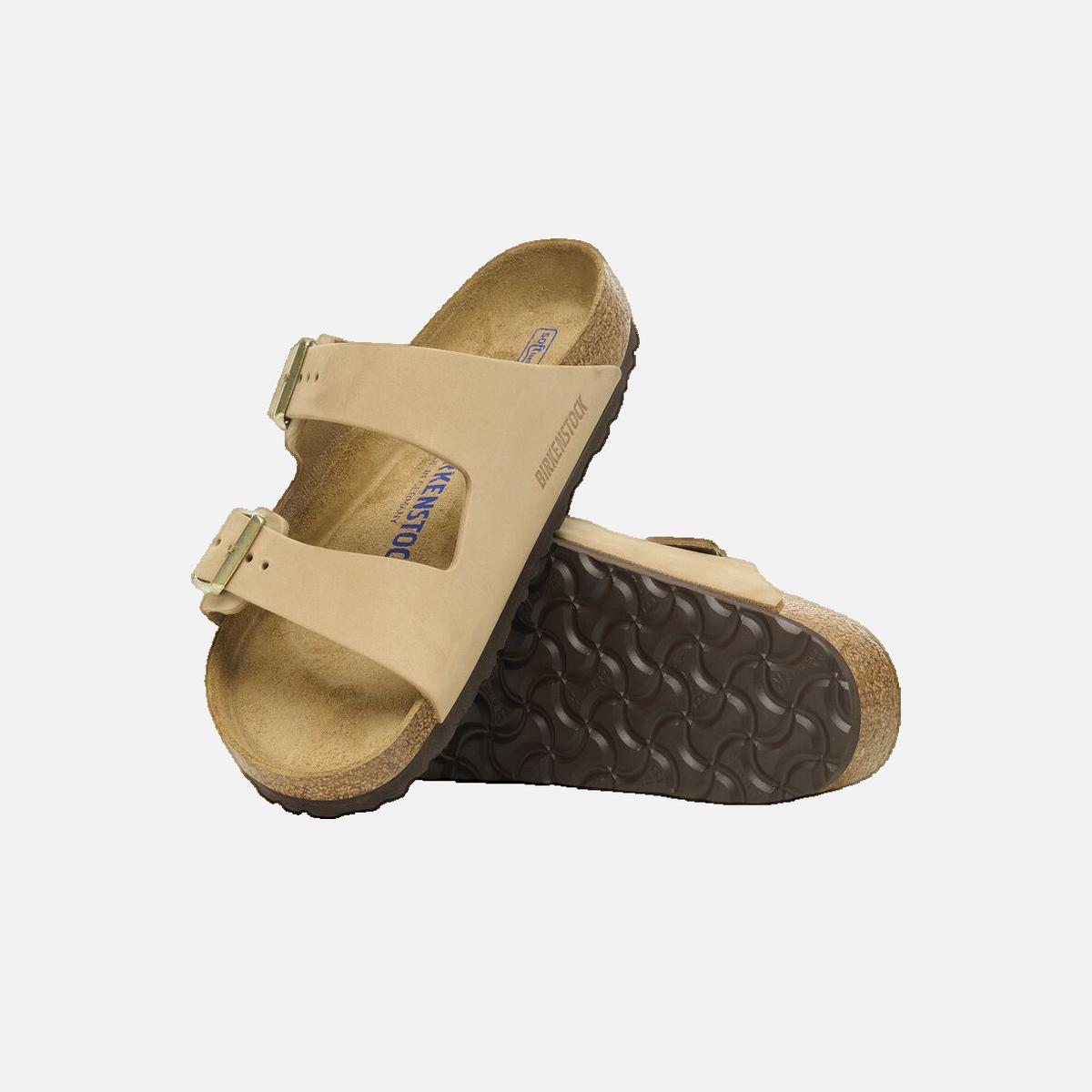 Arizona flat sandals BIRKENSTOCK Beige