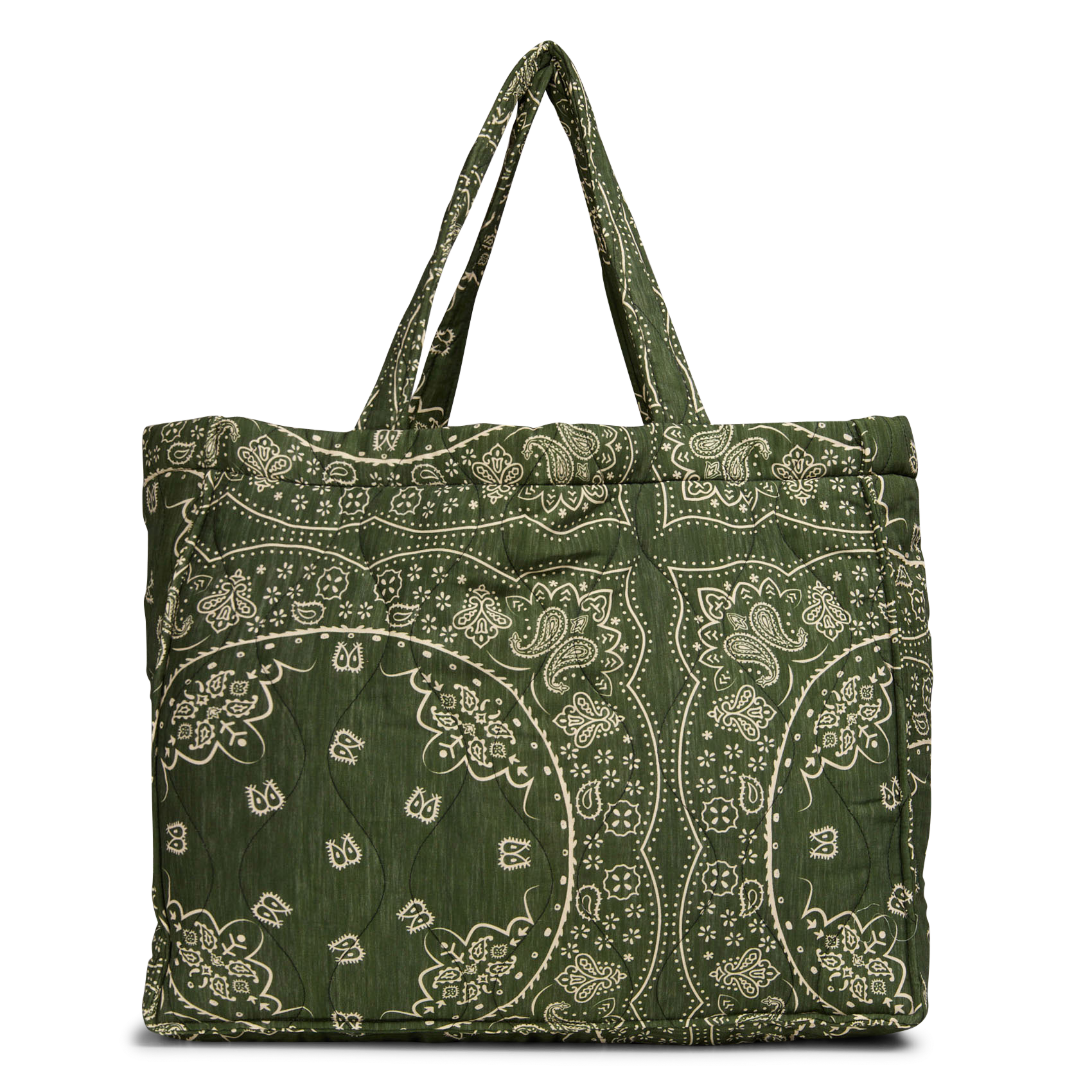Bandana print tote bag AOKYANOS