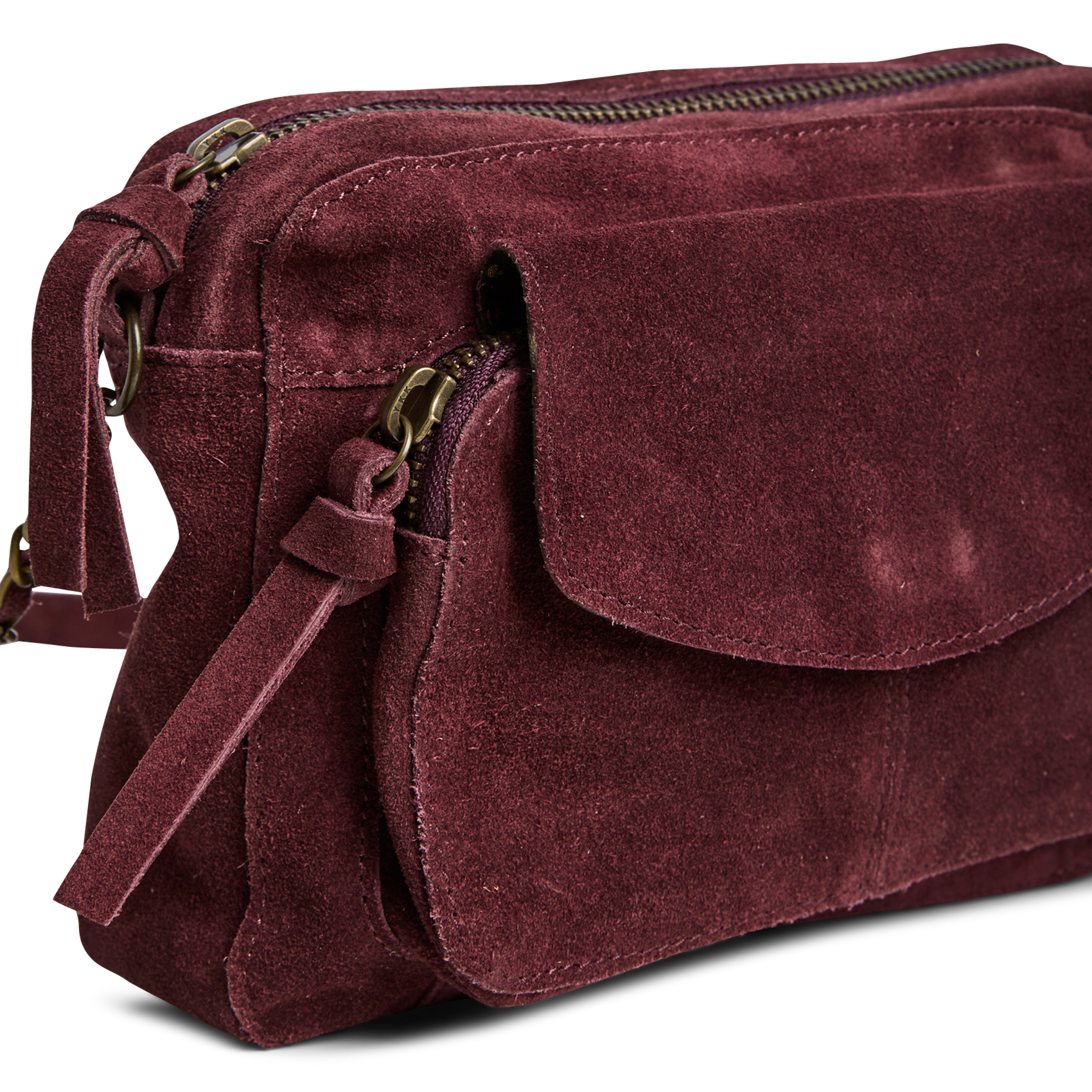 Sac bandoulière en cuir façon serpent | Prune PIECES Femme