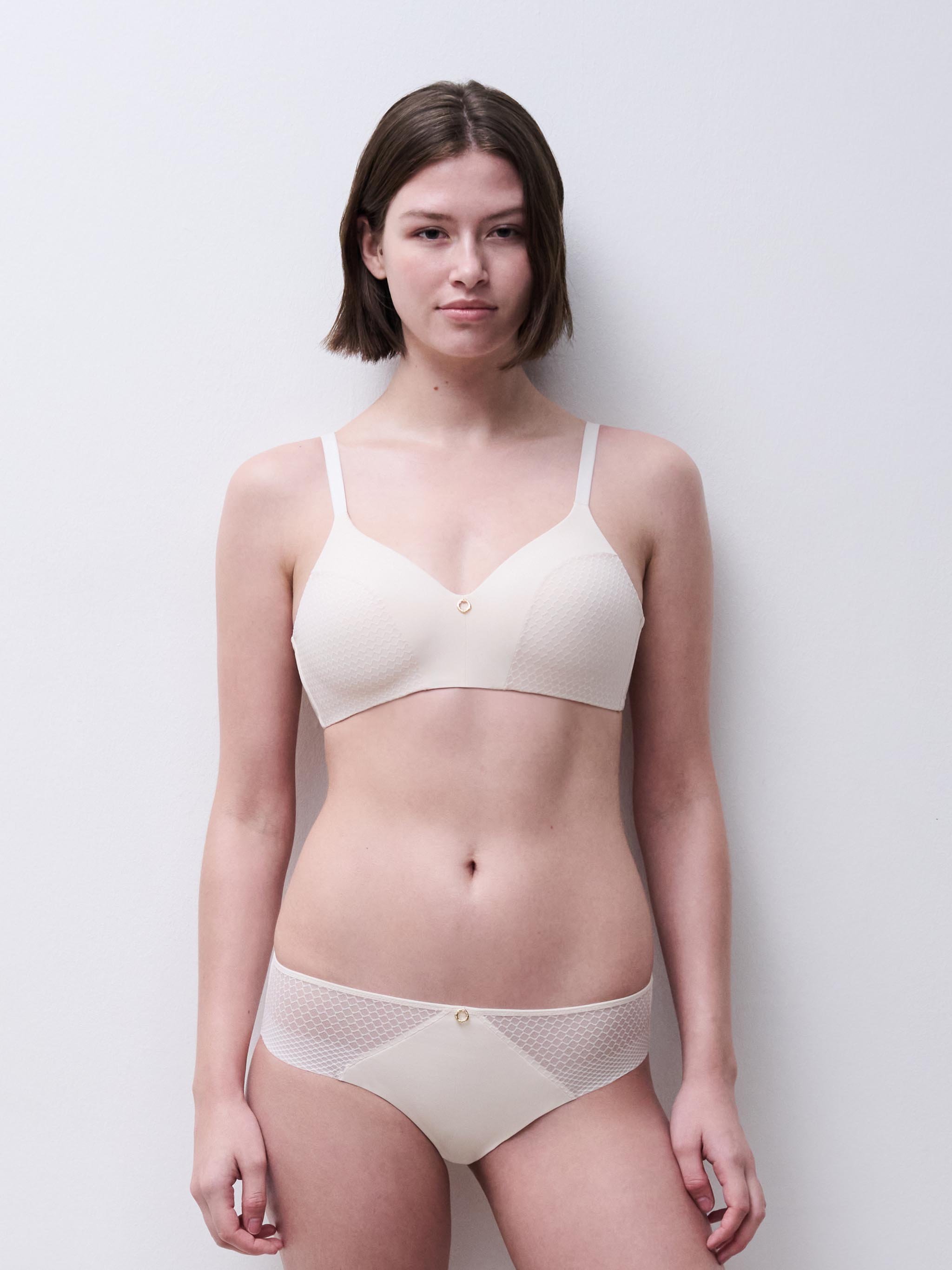 Non-wired lace bra CHANTELLE White