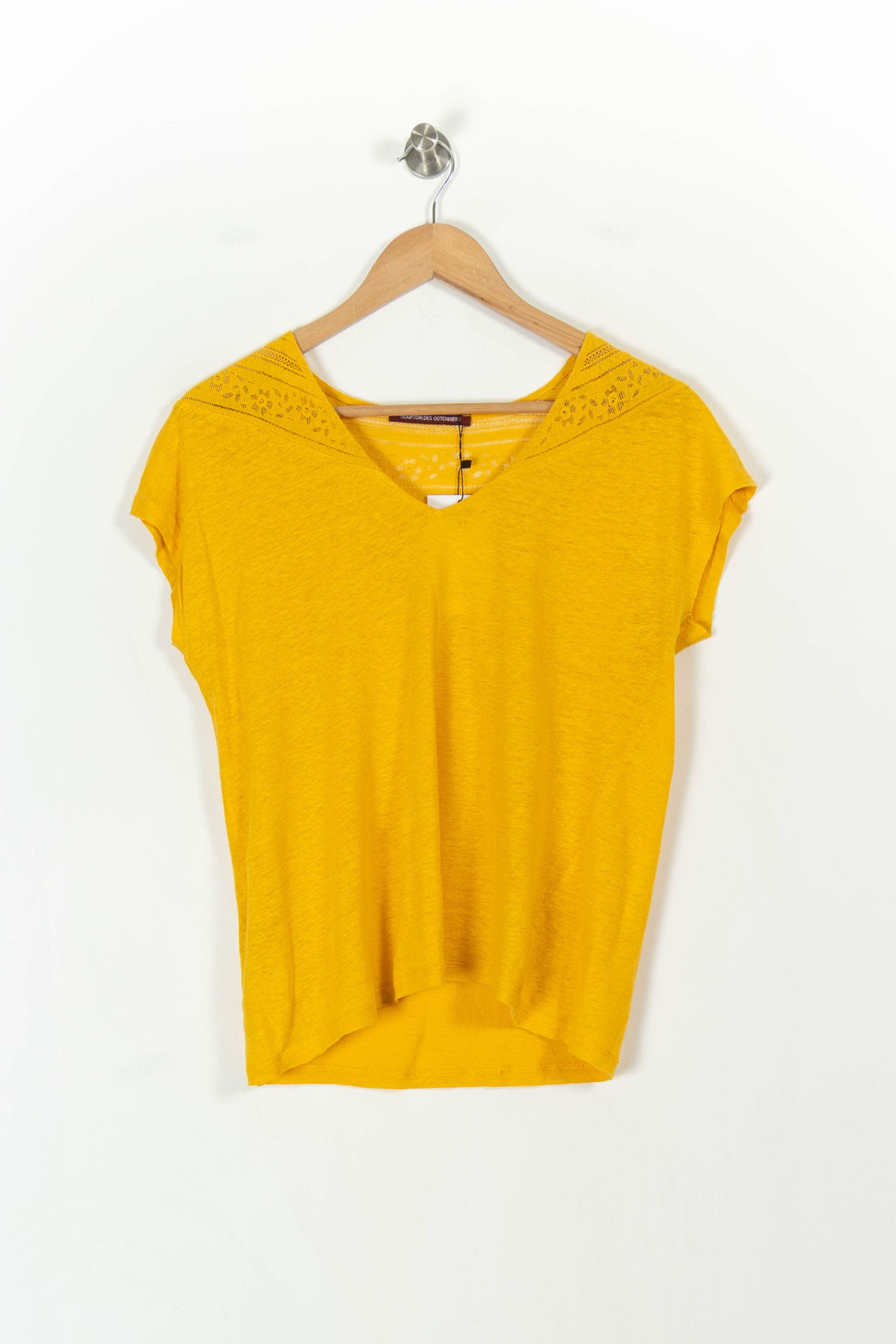T-shirt COMPTOIR DES COTONNIERS - Seconde main Yellow