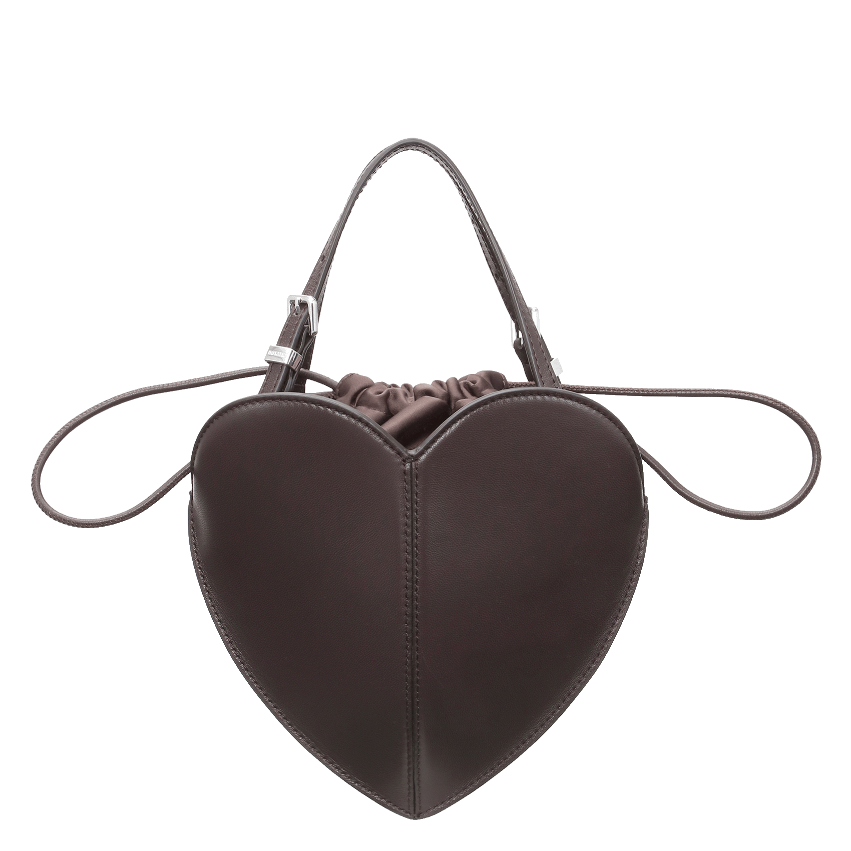 Sac à main en cuir ROTATE Marron