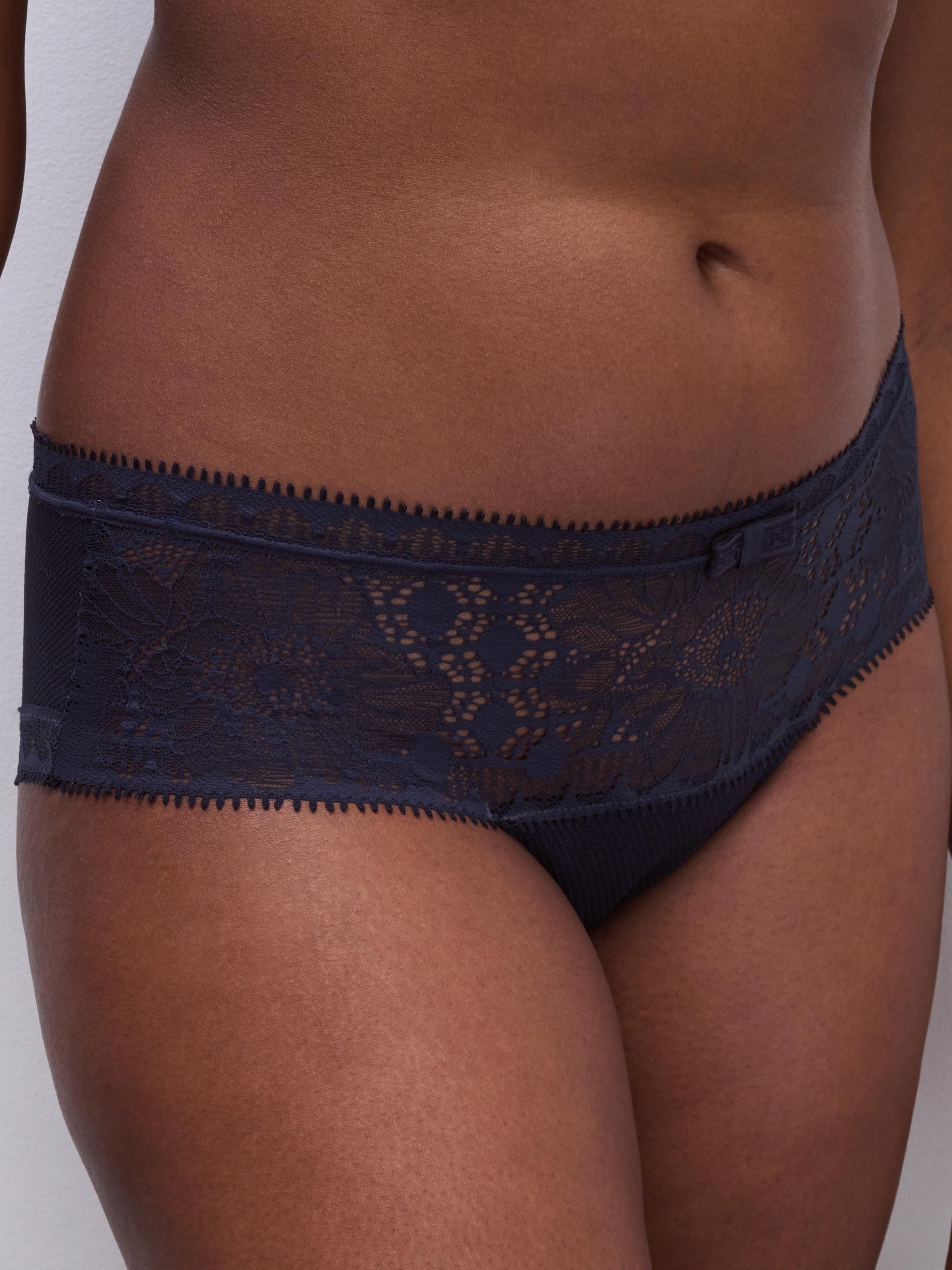 Lace boy shorts CHANTELLE Blue