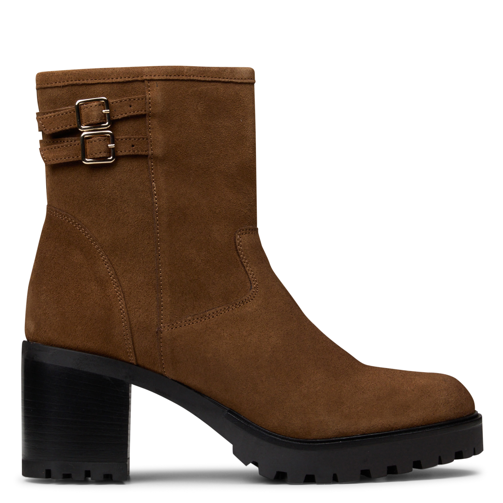 Wildlederstiefeletten MAISON TOUFET Braun