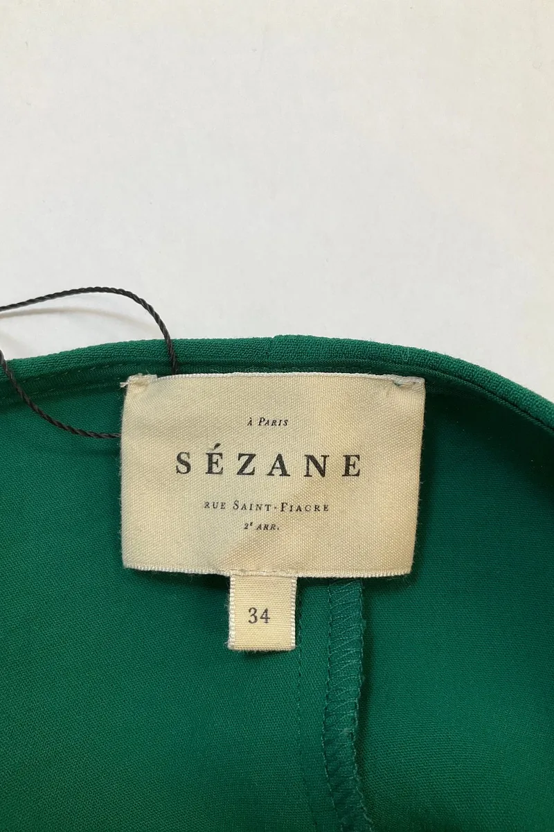 Robe SEZANE - Seconde main Vert