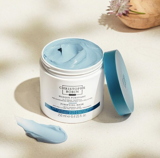 Masque purifiant à la boue thermale CHRISTOPHE ROBIN No color