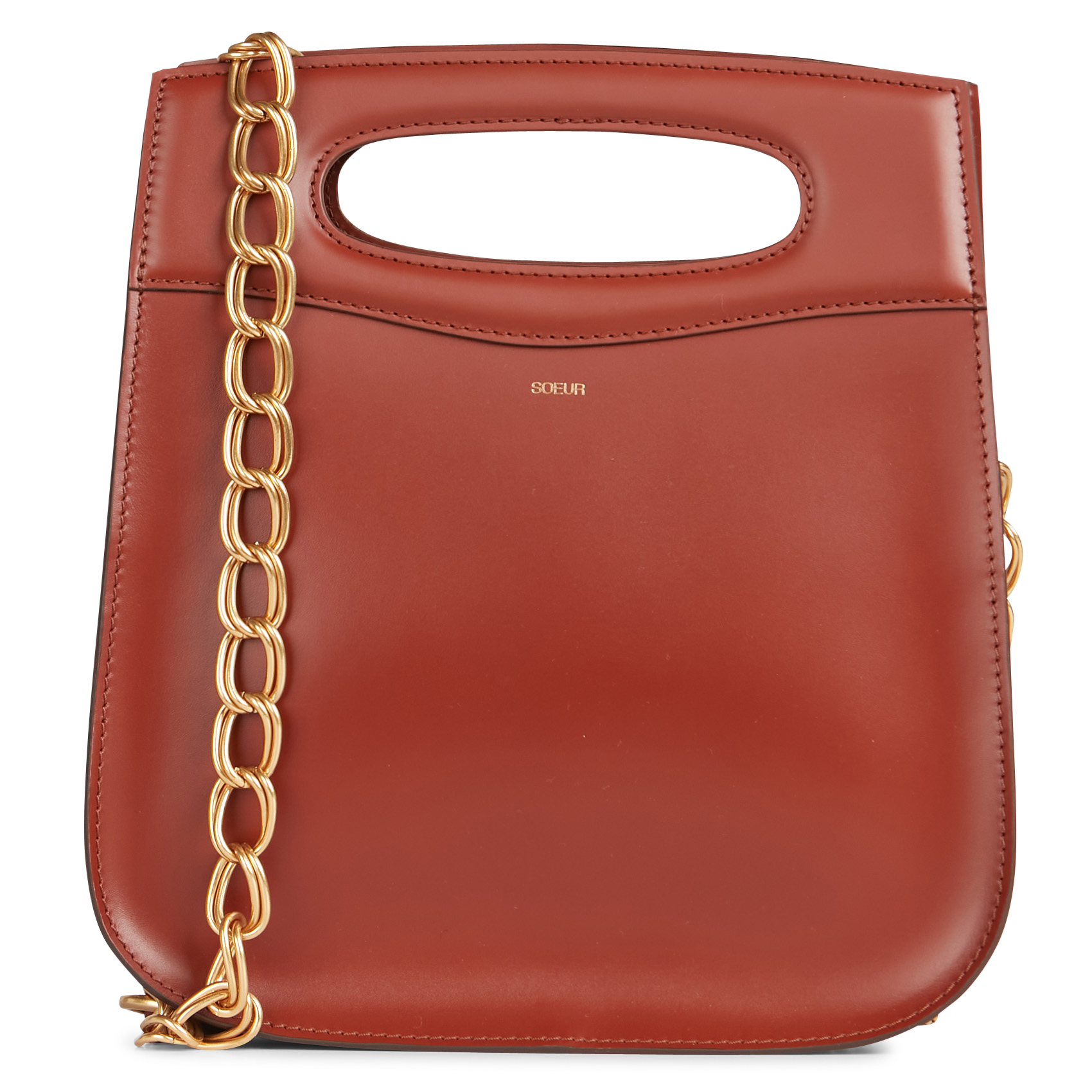 Umhängetasche aus Vachetteleder SOEUR