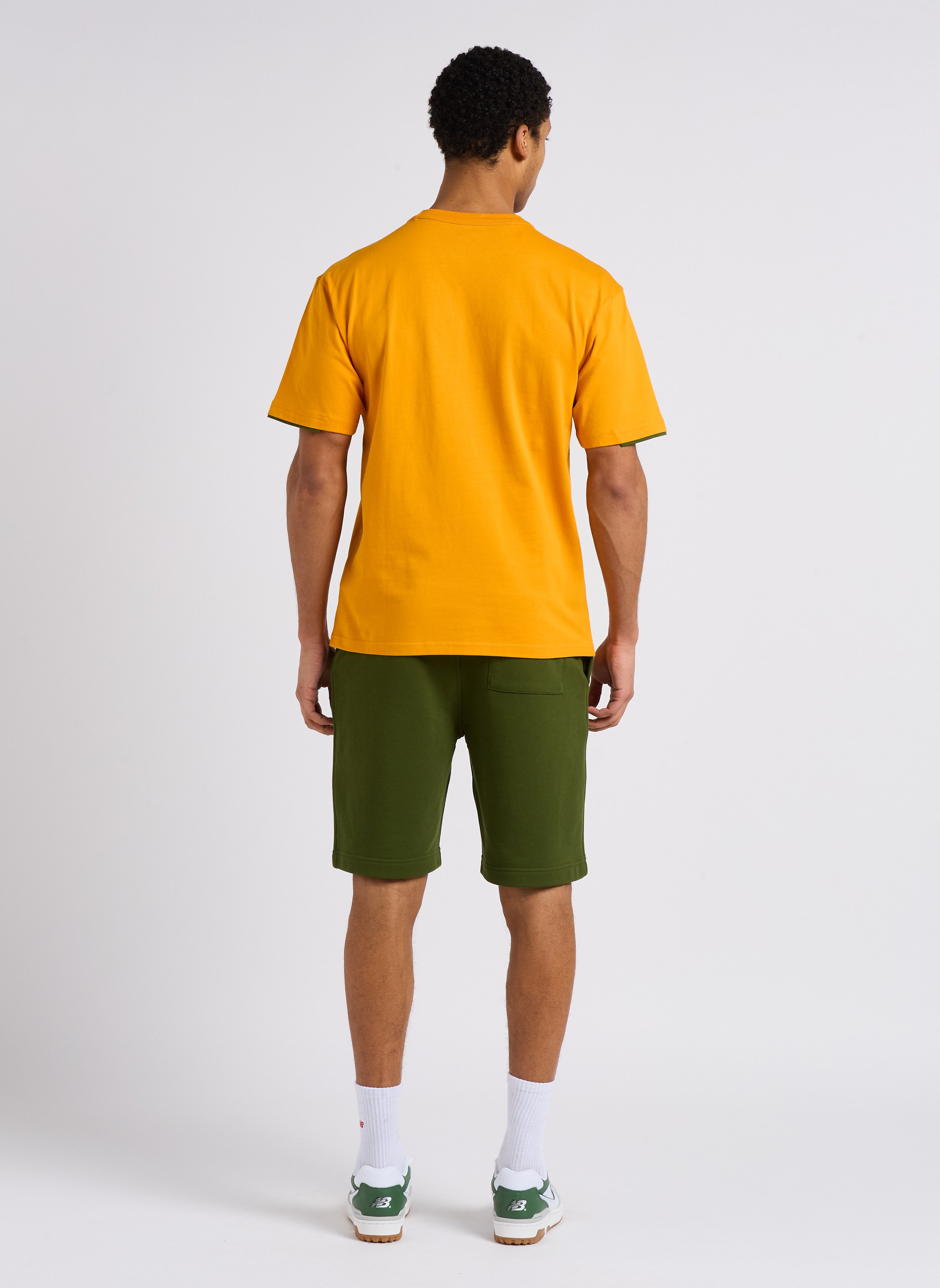 Tee-shirt col rond en coton K-WAY Orange