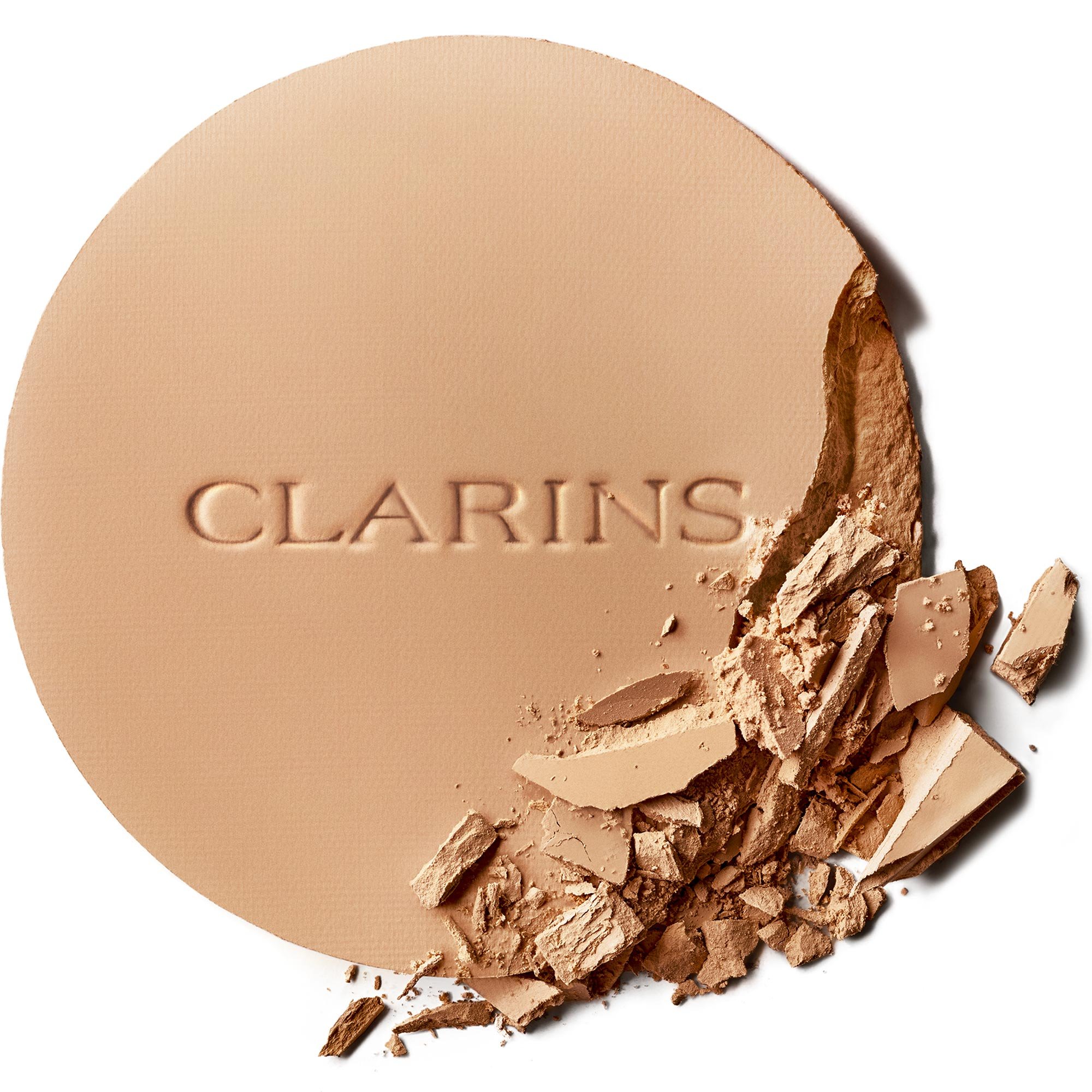 Ever Matte Compact Powder Poudre compacte matifiante infusée au lait de pêcher CLARINS 04 - meduim