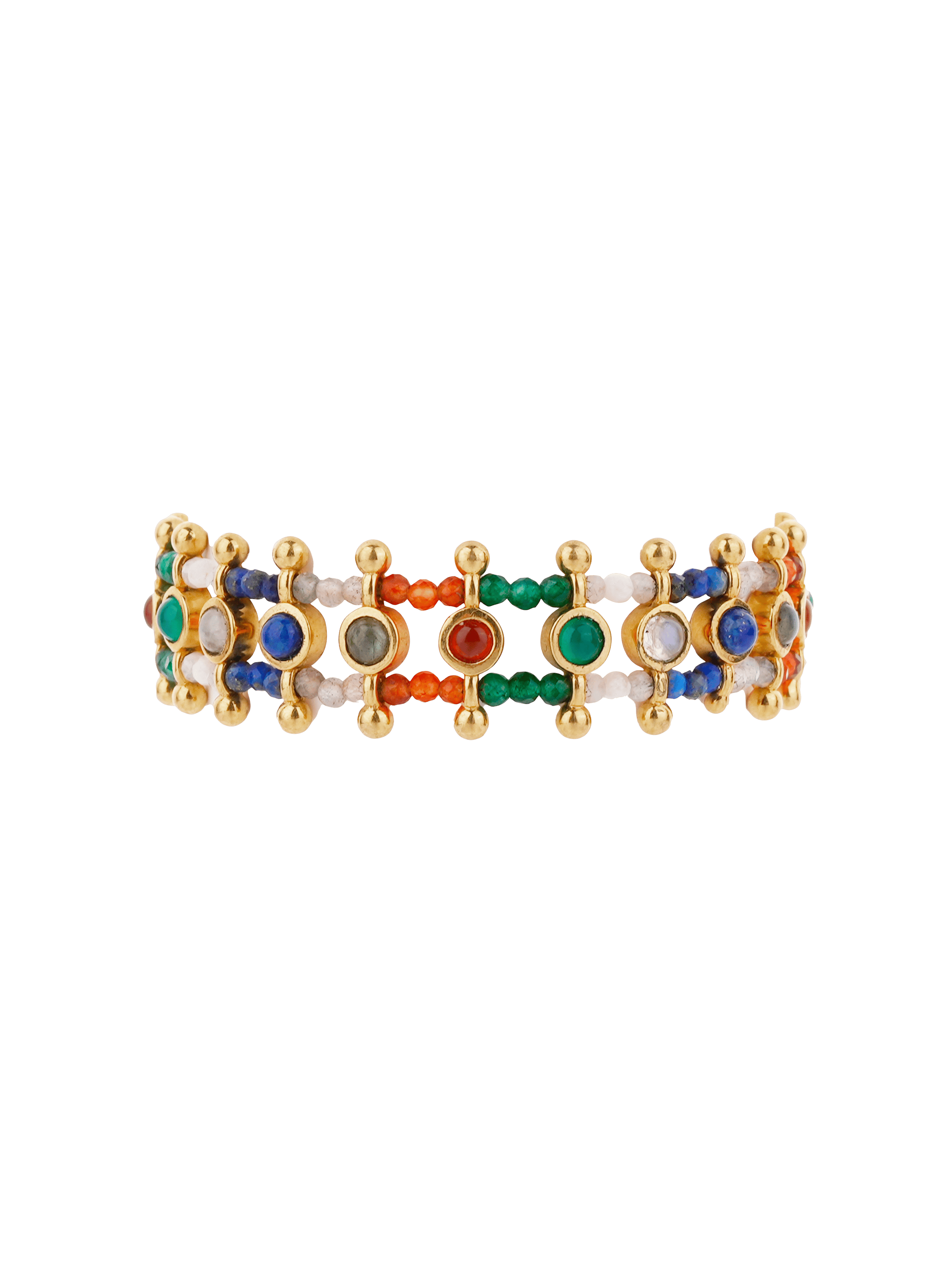 Bead bracelet Golden Hipanema Women Place des Tendances