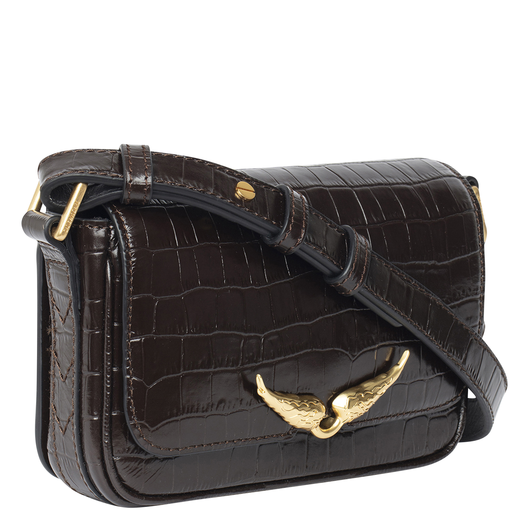 Dori leather shoulder bag ZADIG&VOLTAIRE Brown