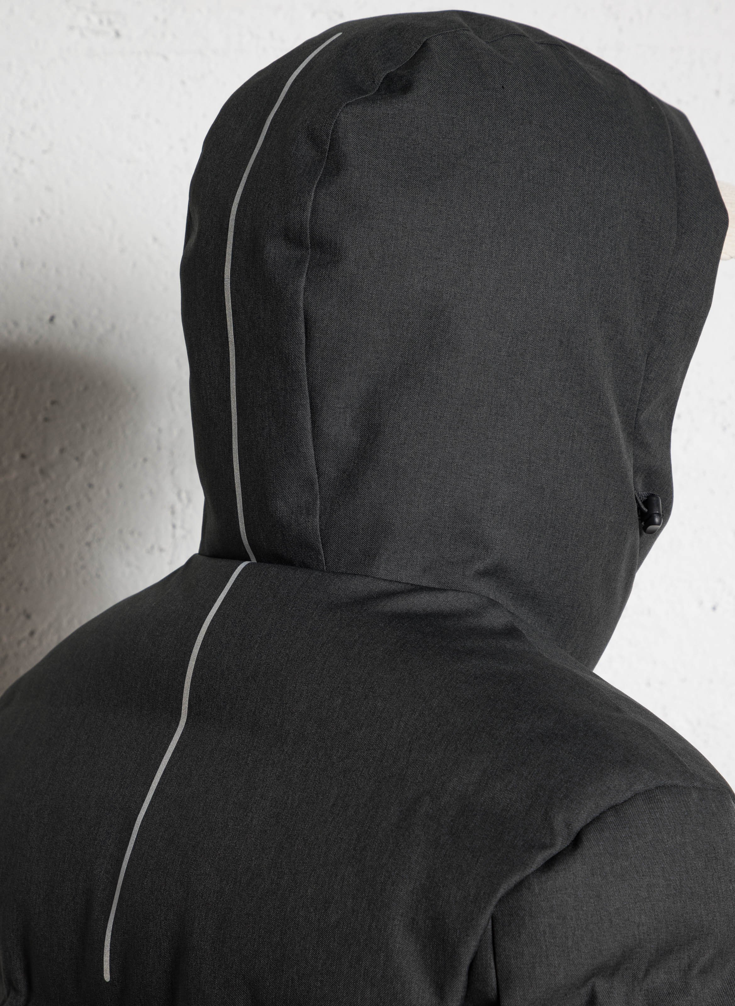 Wattierte Jacke mit Stehkragen, wasserdicht IKKS Grau