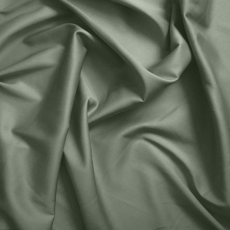 140 x 200 cm "premium" duvet cover for single bed COTON PUR Green