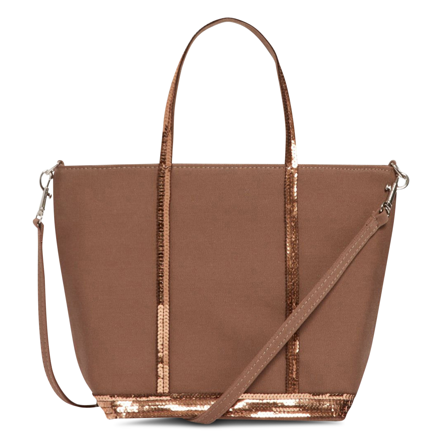 Mini cotton tote bag with sequins VANESSA BRUNO