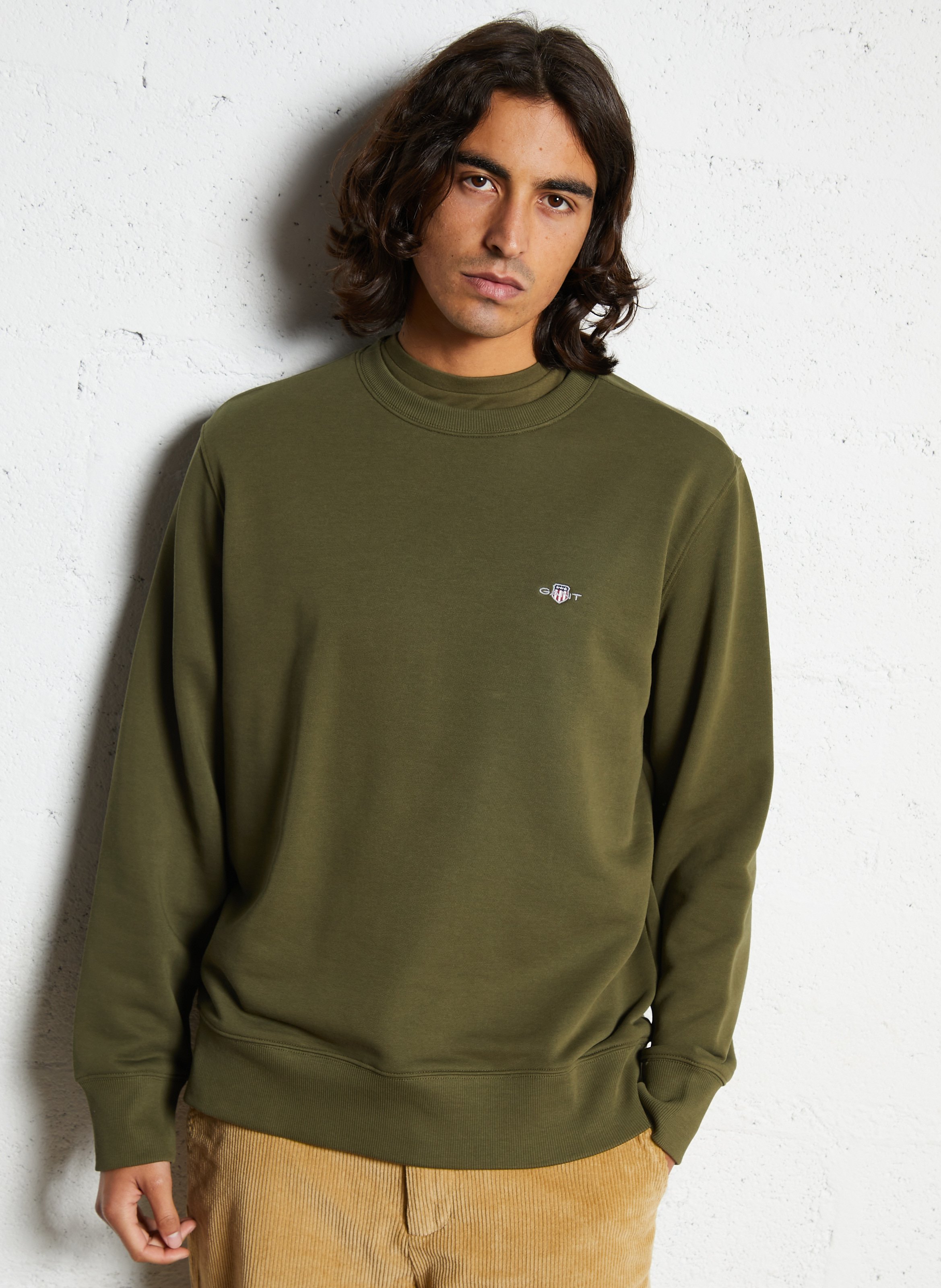 Cotton blend round-neck sweatshirt GANT