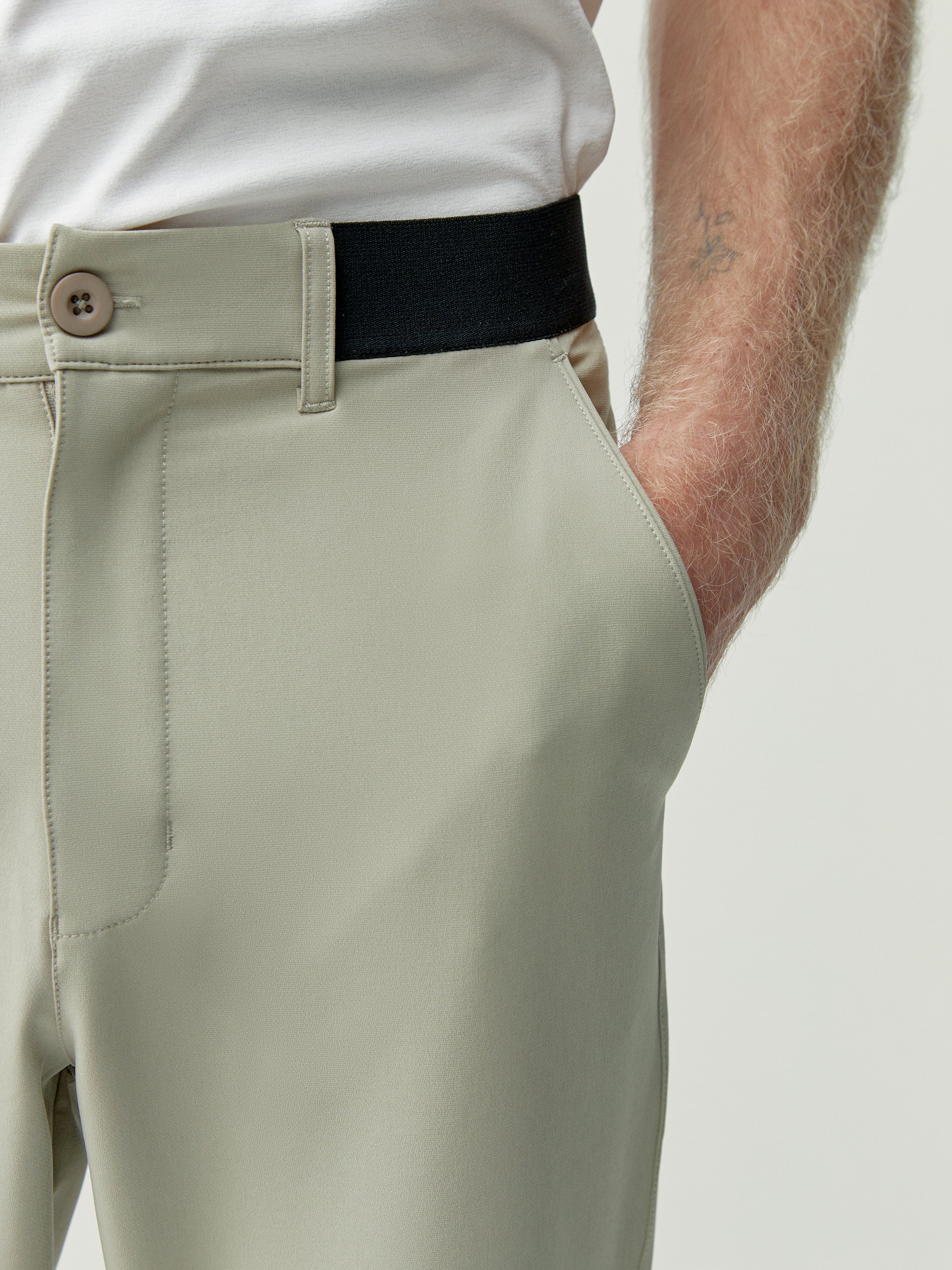 Comfortable sports pants BORN LIVING YOGA Brown