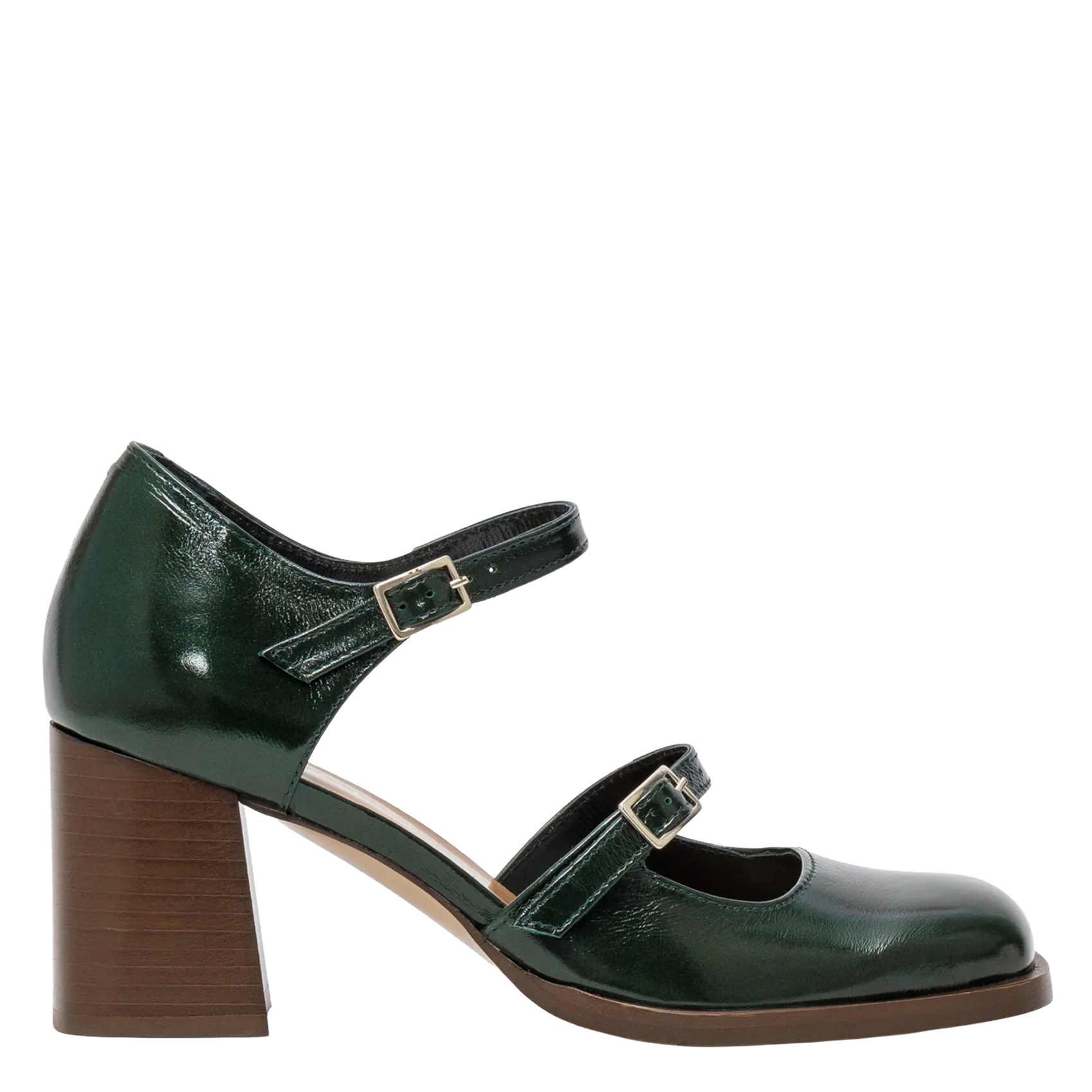 Beyou suede high heels  BOCAGE Green