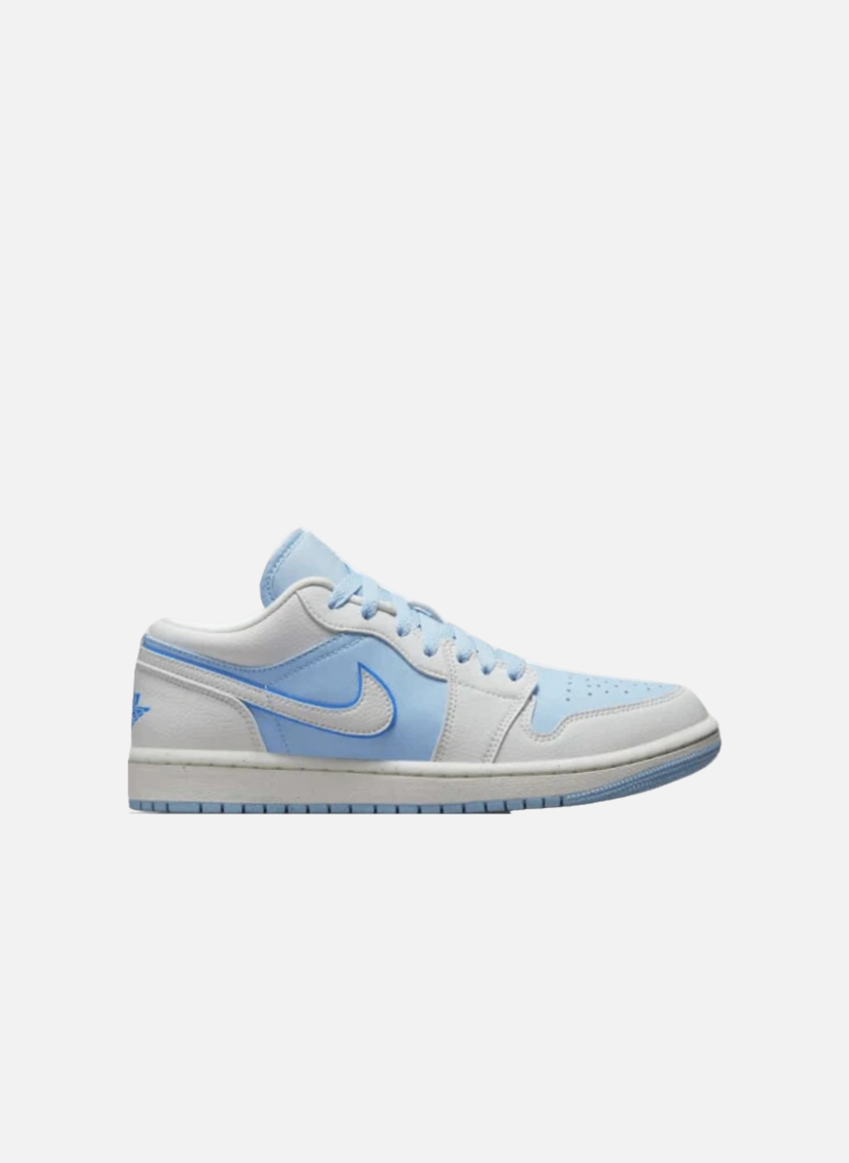 Leather low-top sneakers Jordan Blue