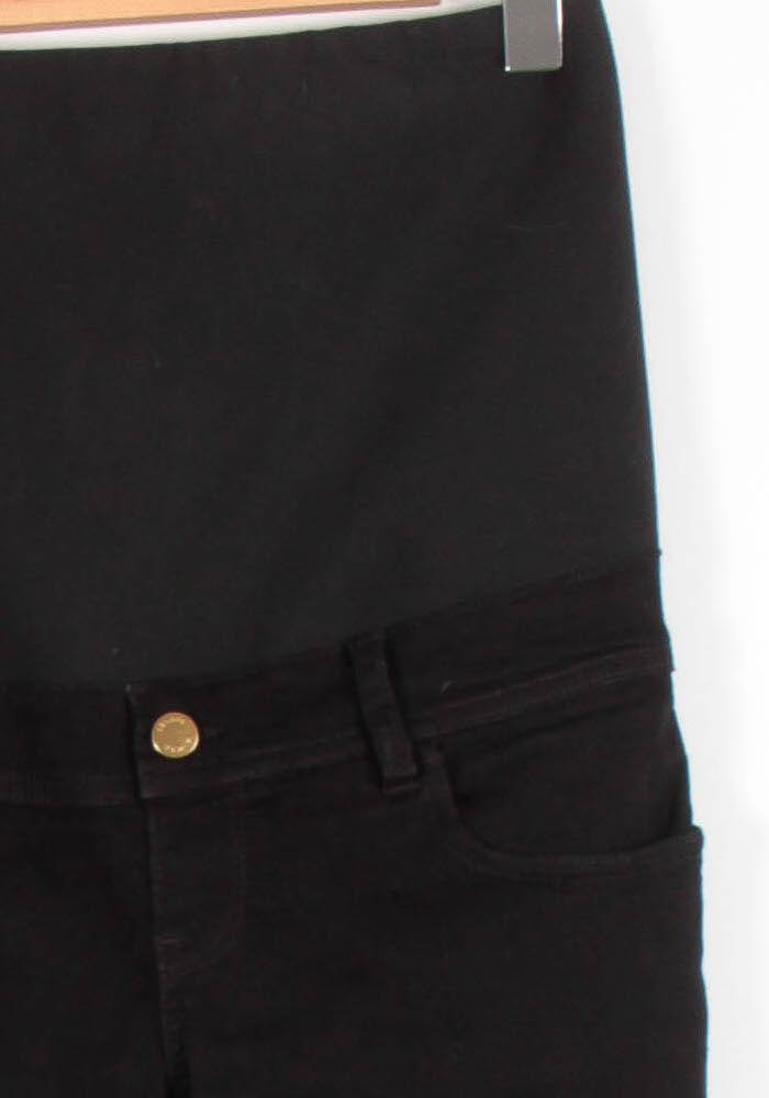 Cropped slim jeans with studs SEZANE - Seconde main Black