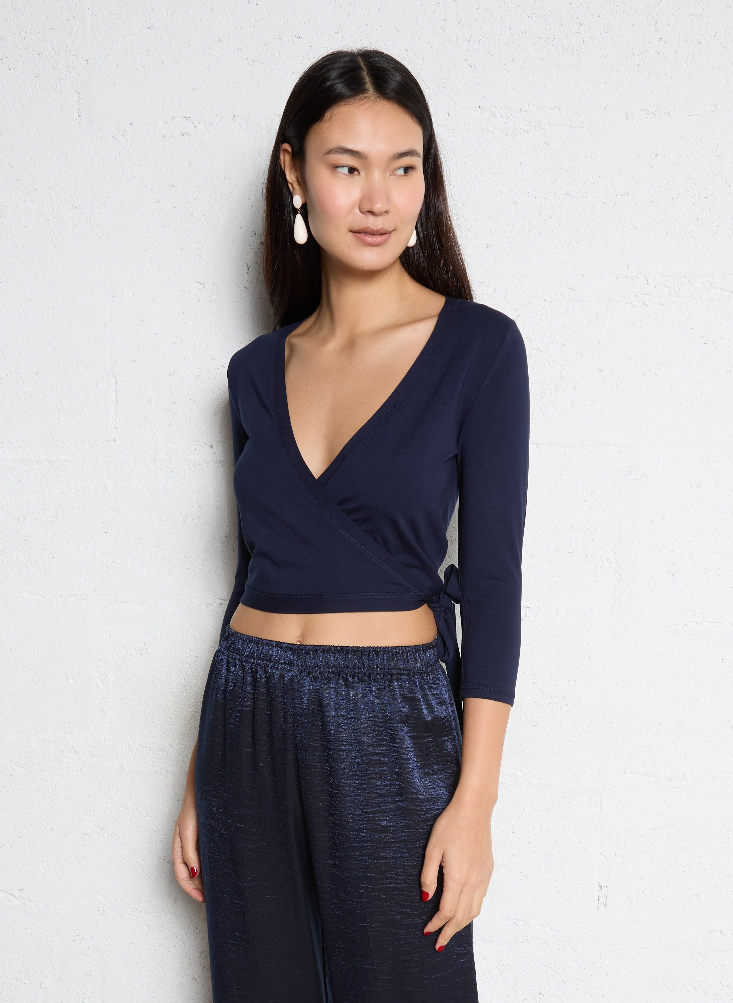 Aansluitend wikkelvest REPETTO Blauw