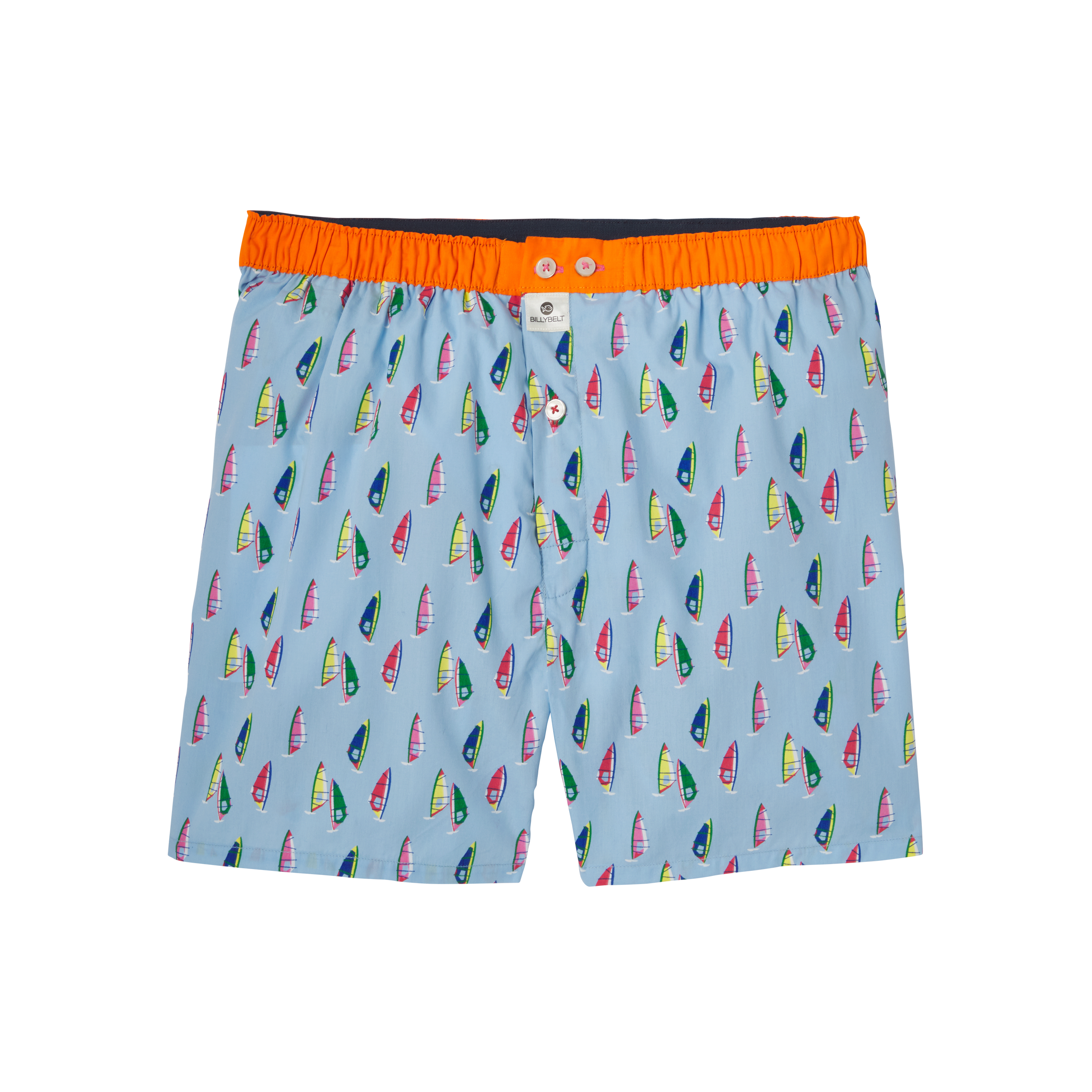 Organic cotton boxer shorts BILLYBELT Blue