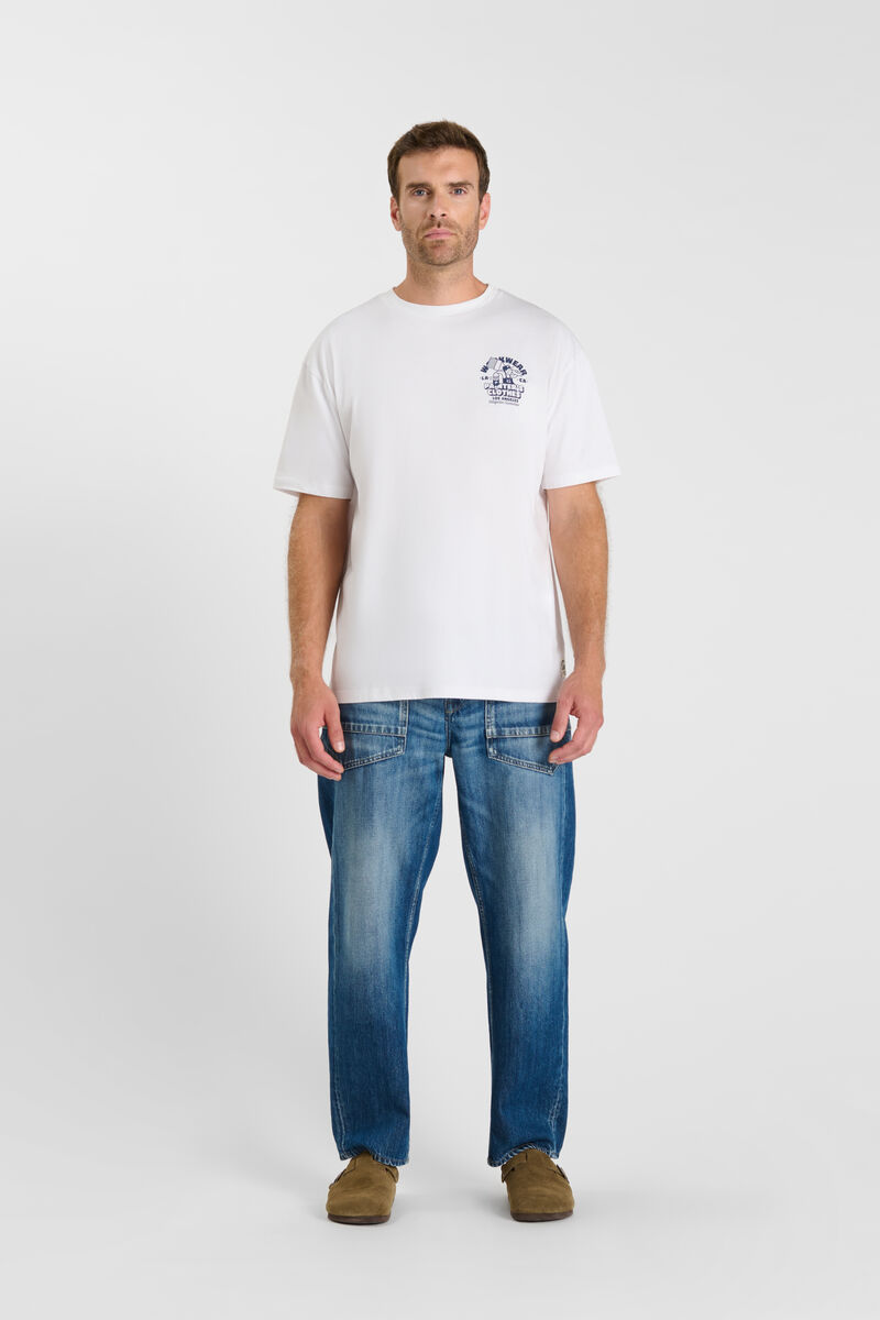 Tommy Badge T-shirt LE TEMPS DES CERISES White